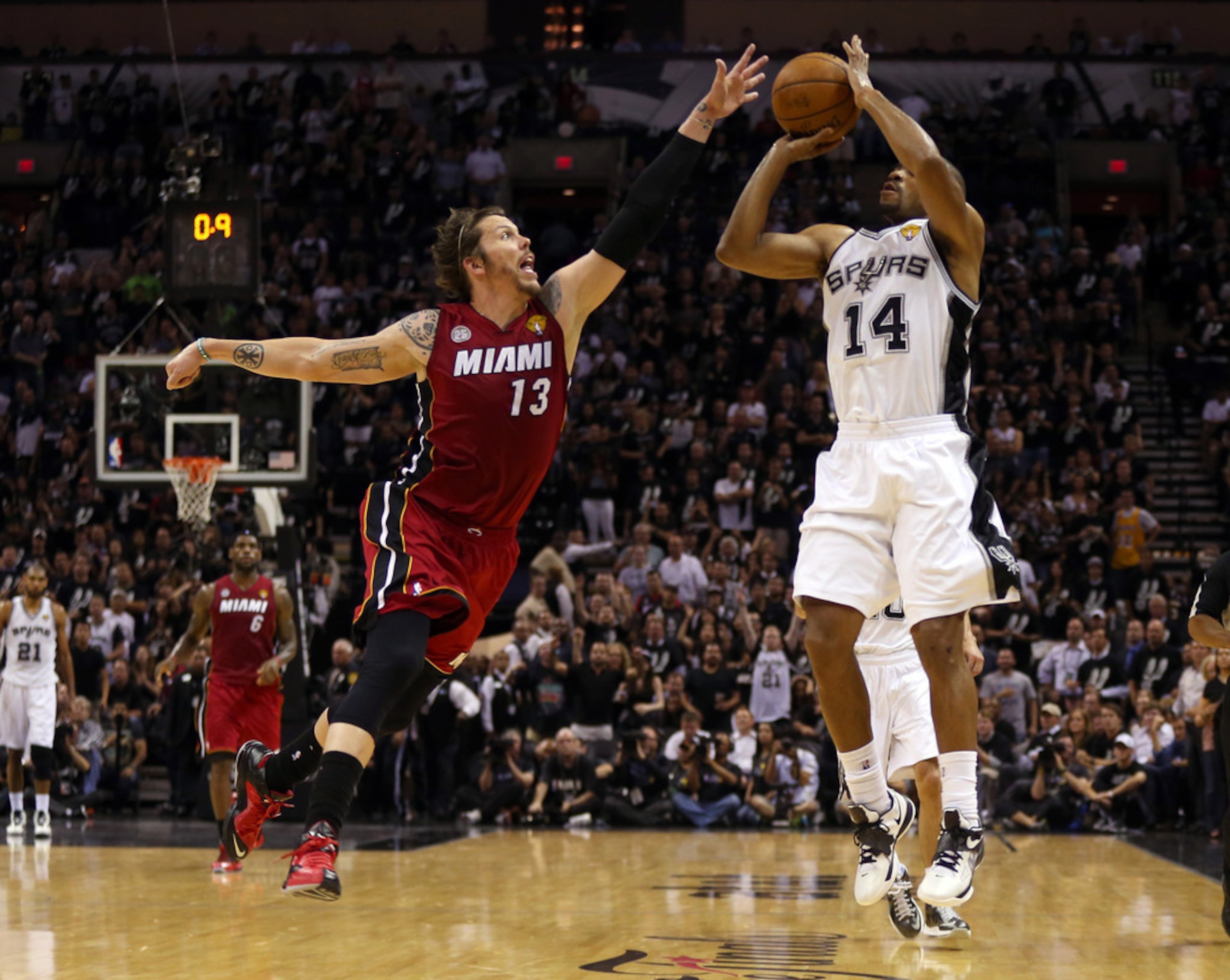 Gary Neal accounted for one dominating win against Miami last year, but he's now in Milwaukee.
