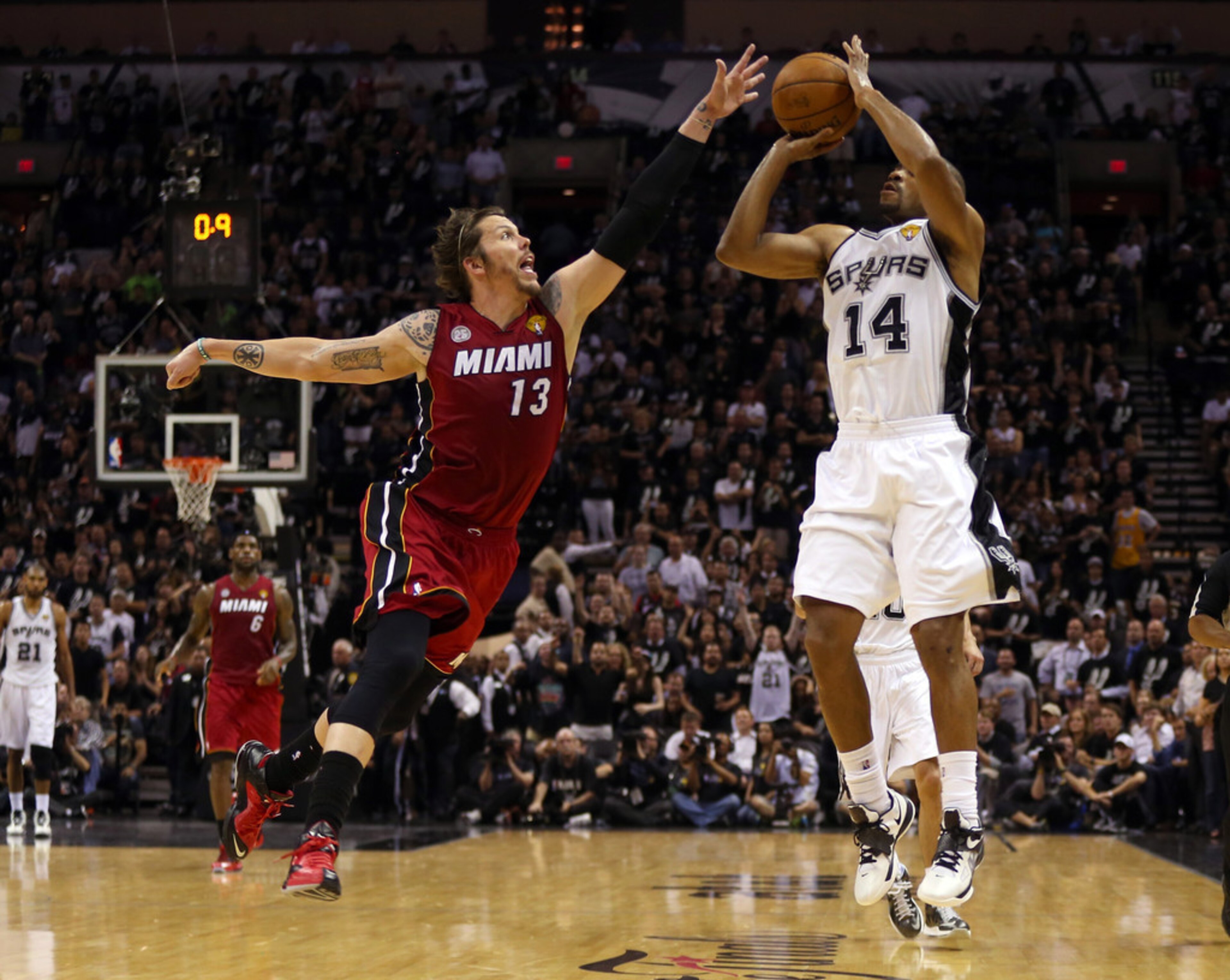 Gary Neal accounted for one dominating win against Miami last year, but he's now in Milwaukee.