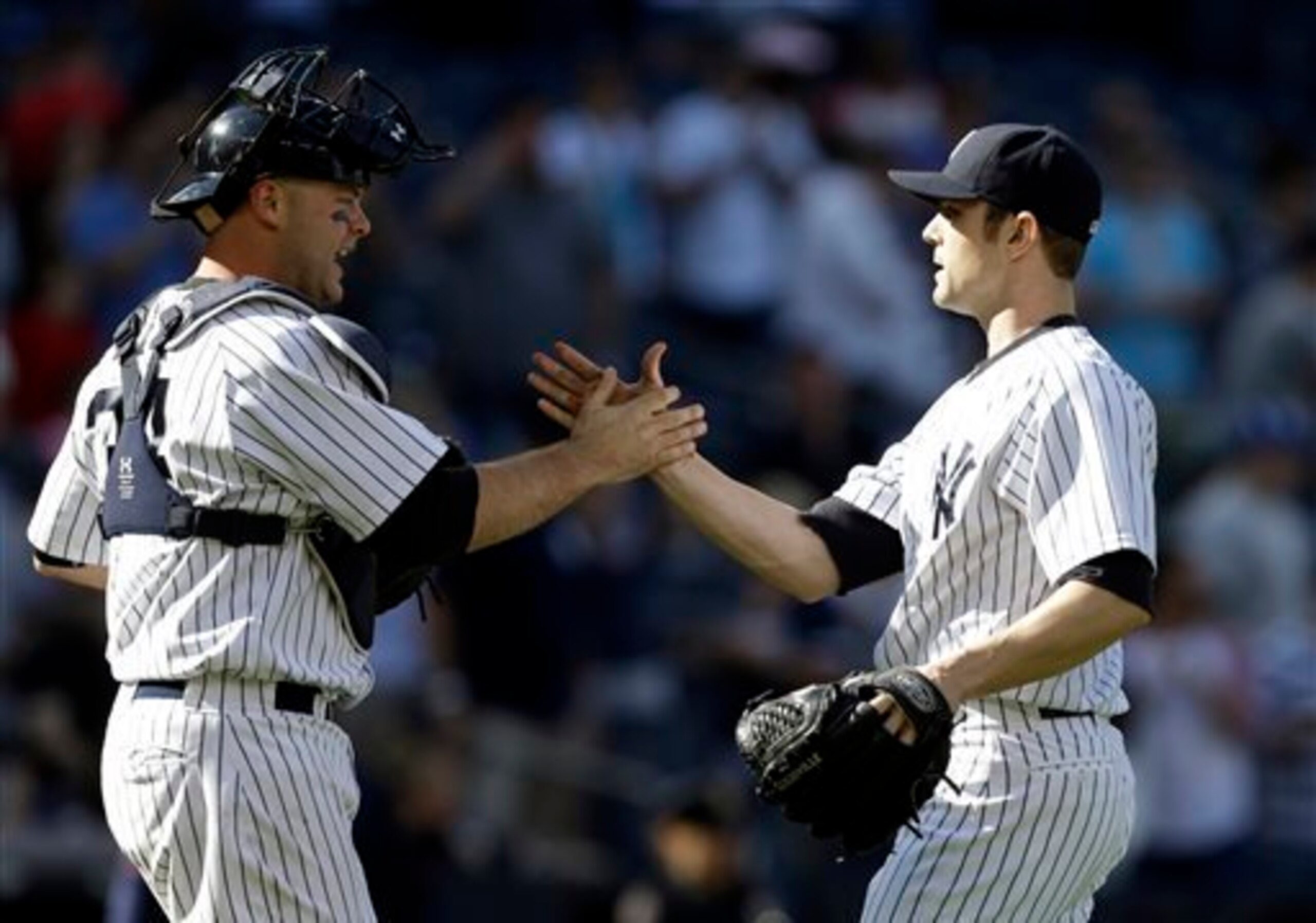 David Robertson (right) has been good, but the Yankees bullpen could use some depth.
