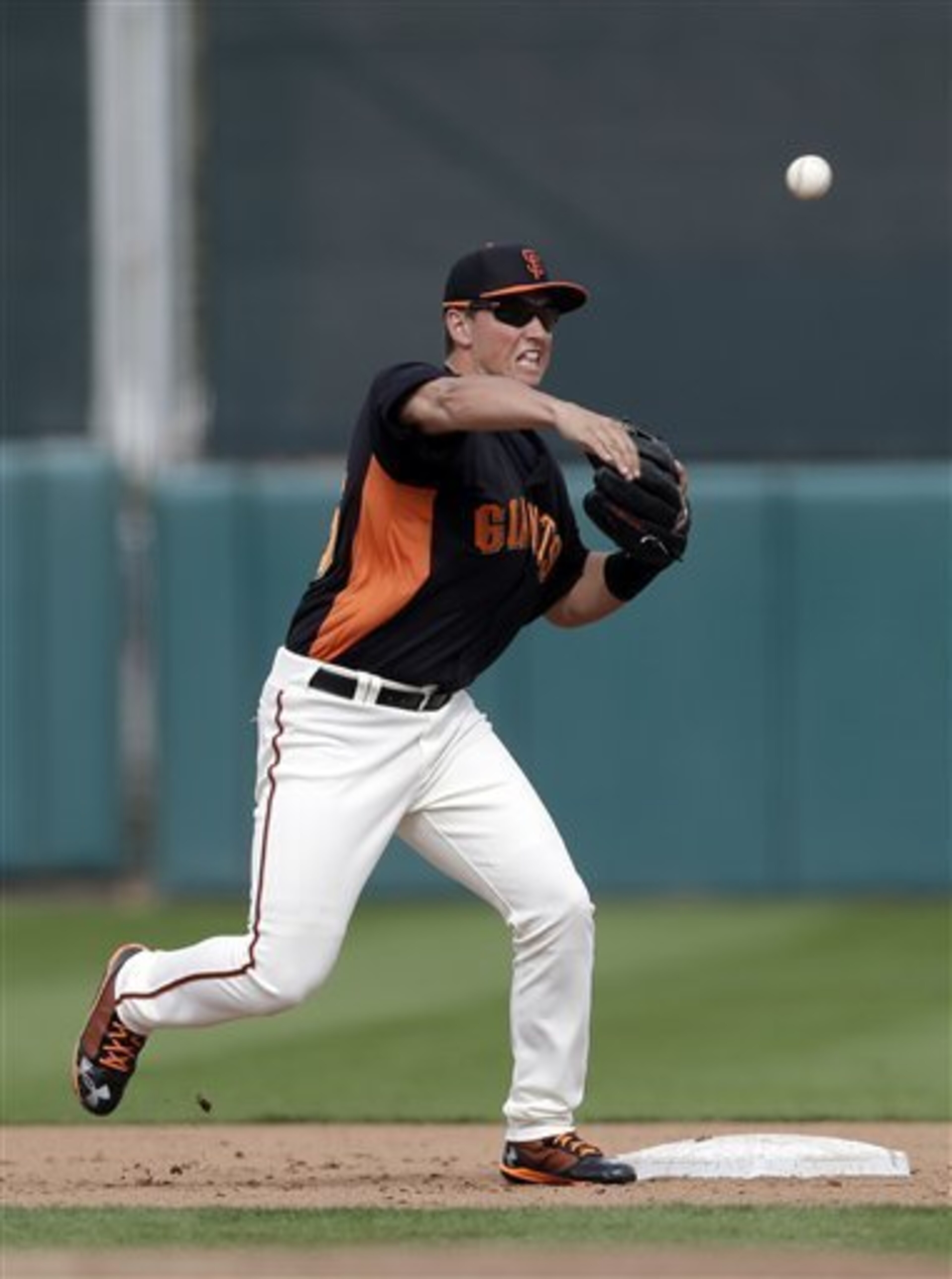 Joe Panik can play both shortstop and second base.