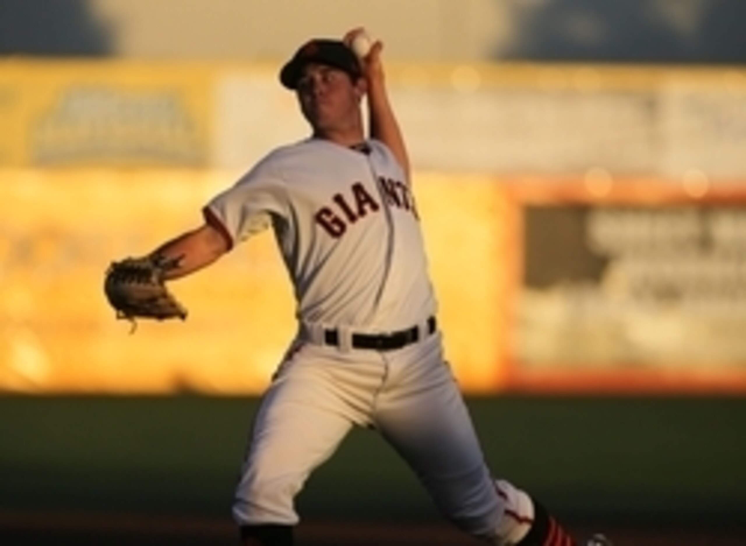 Jun 18, 2013; San Jose, CA, USA; San Jose Giants pitcher Ty Blach (48) during the second inning of the California League vs Carolina League All Star Game at San Jose Municipal Stadium.  Mandatory Credit: Kelley L Cox-USA TODAY Sports