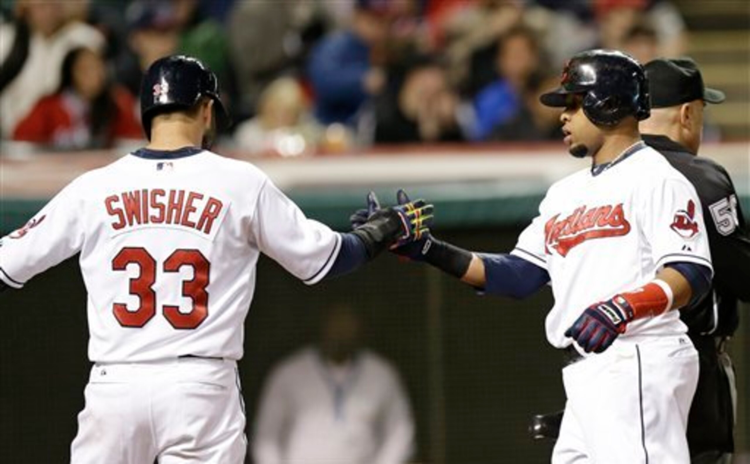 Neither Nick Swisher nor Carlos Santana has been healthy—let alone productive—of late.