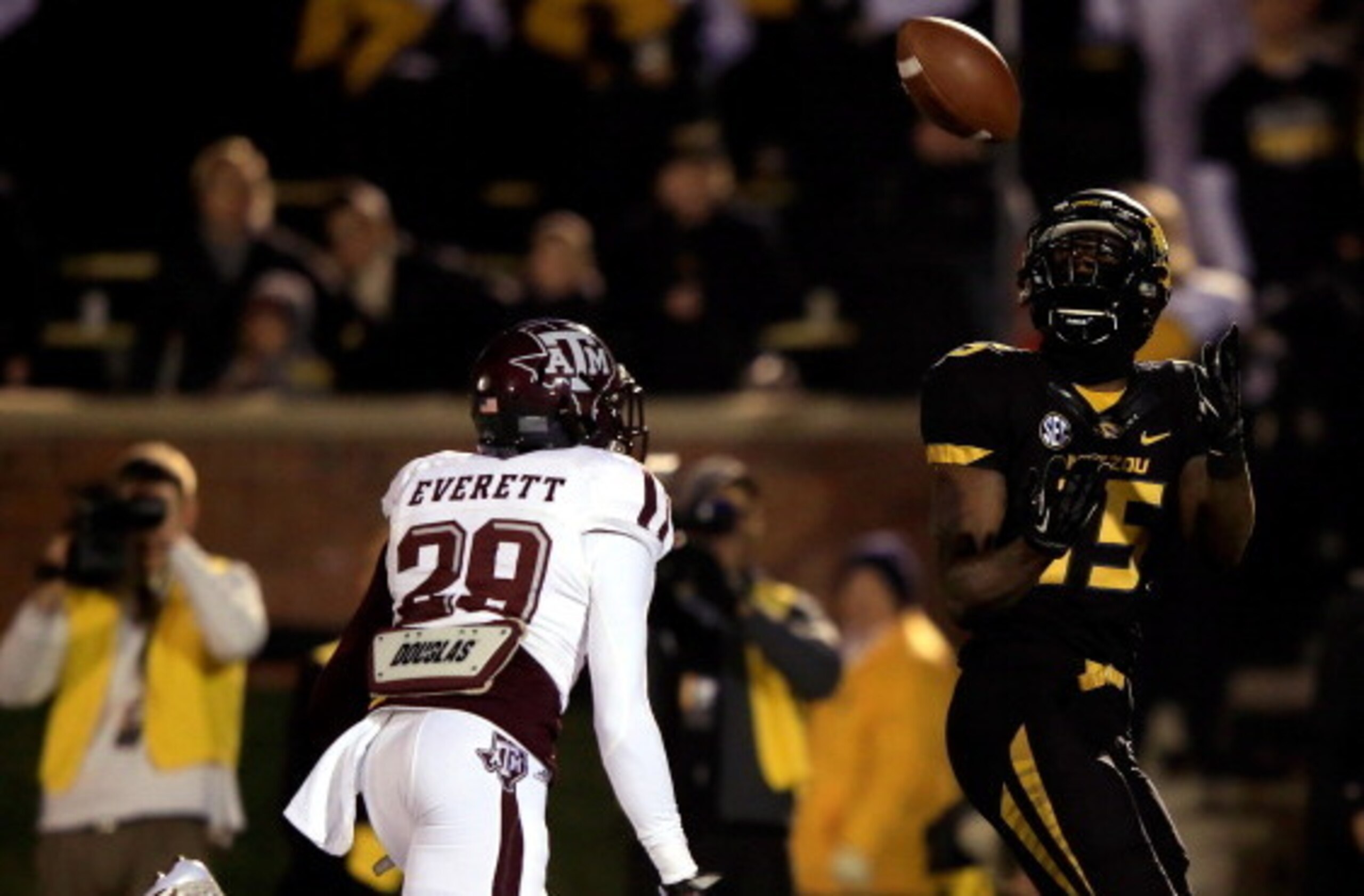 Texas A&M DB Deshazor Everett Texas A&M DB Deshazor Everett