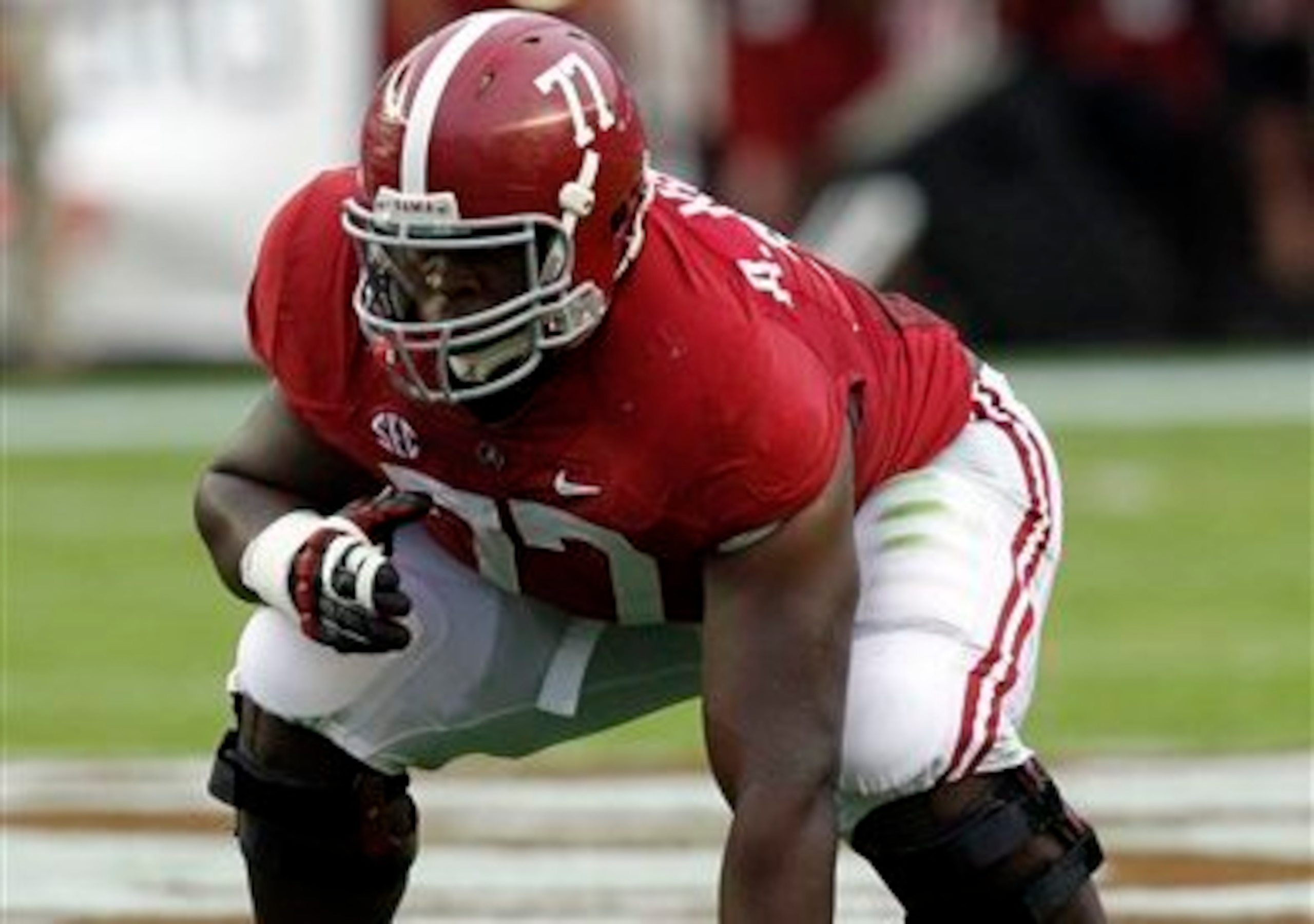 Alabama OG Arie Kouandjio Alabama OG Arie Kouandjio