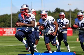 Stevan Ridley and Shane Vereen head the Pats running backs in 2014.