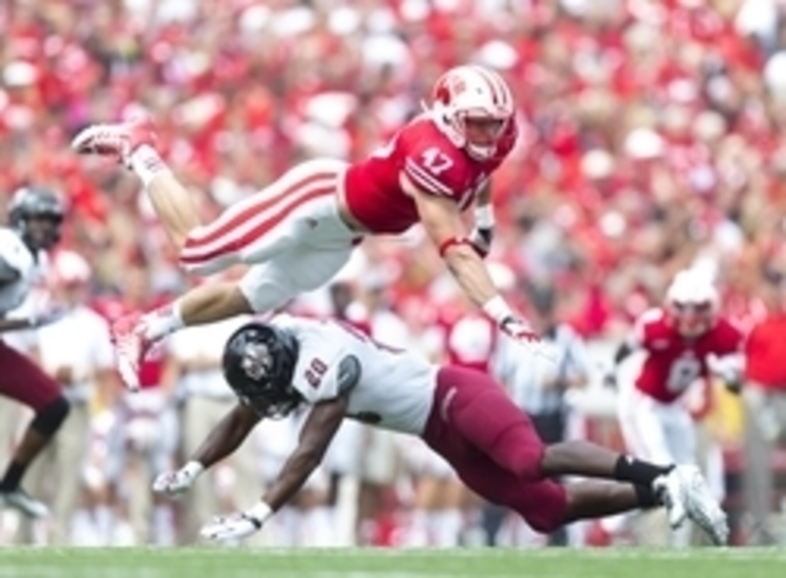 Vince Biegel should be a valuable piece on the outside for the Badgers.