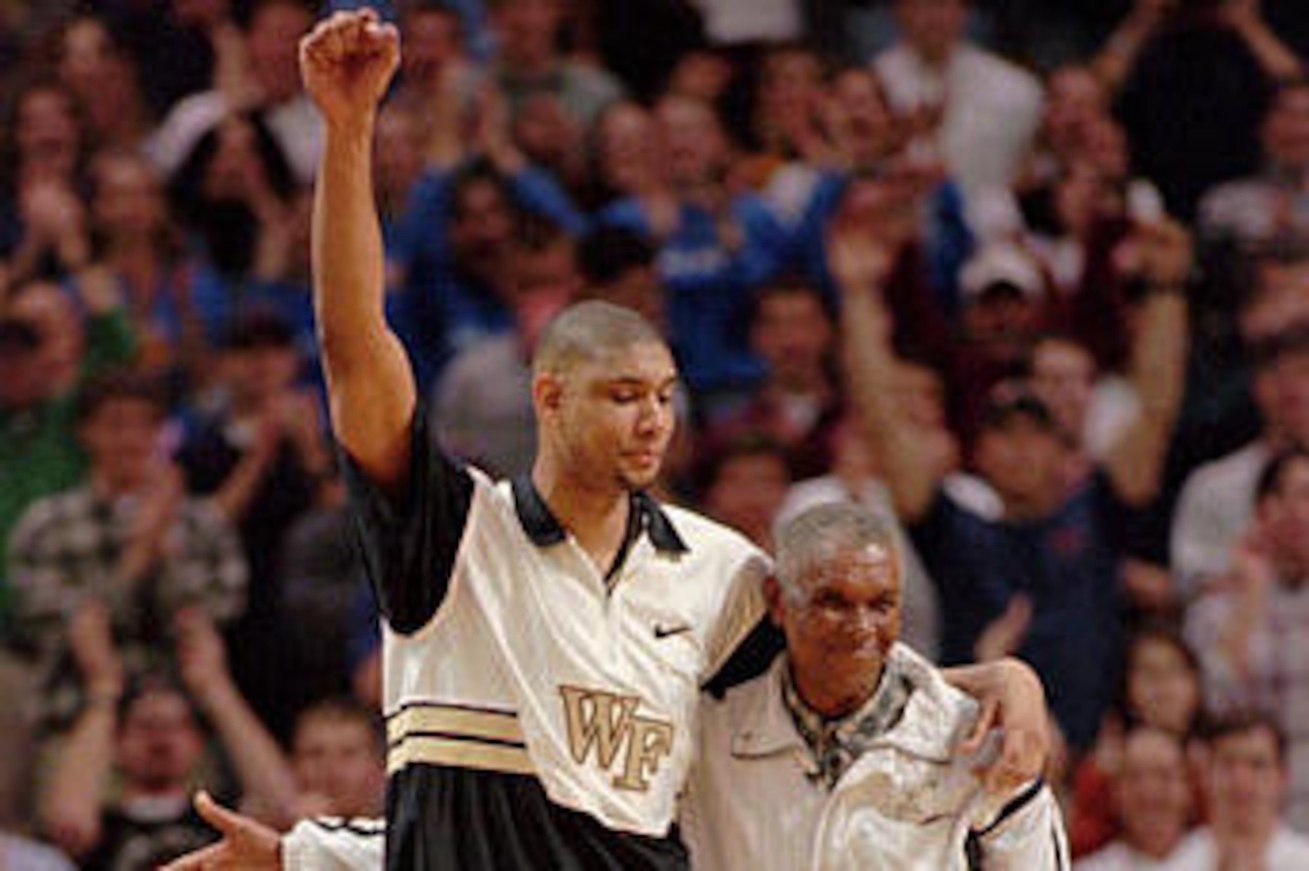 Tim Duncan remains one of basketball's all time greats, both at Wake Forest and as a pro. Tim Duncan remains one of basketball's all time greats, both at Wake Forest and as a pro.