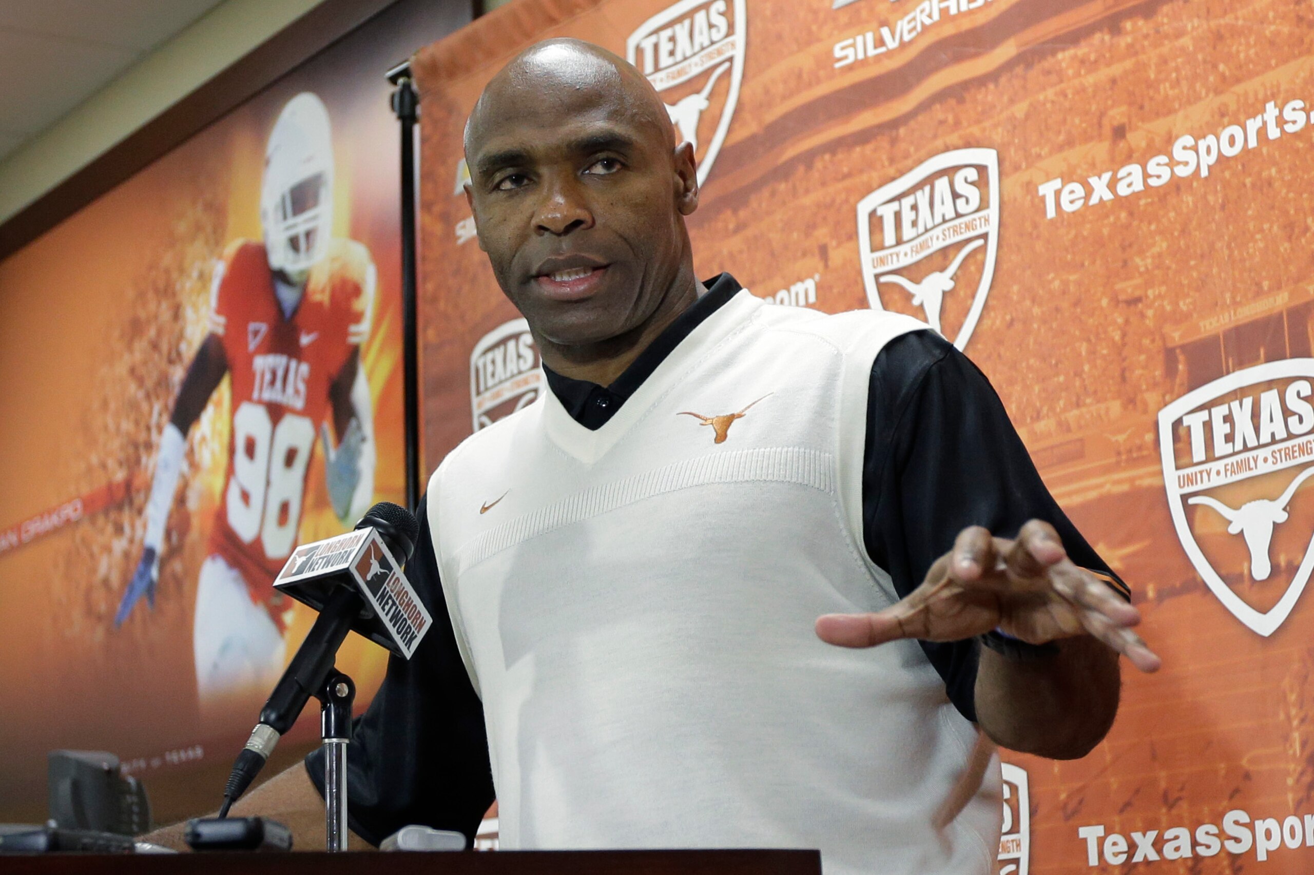 Hiring Charlie Strong has been the highlight of Texas' offseason. Hiring Charlie Strong has been the highlight of Texas' offseason.