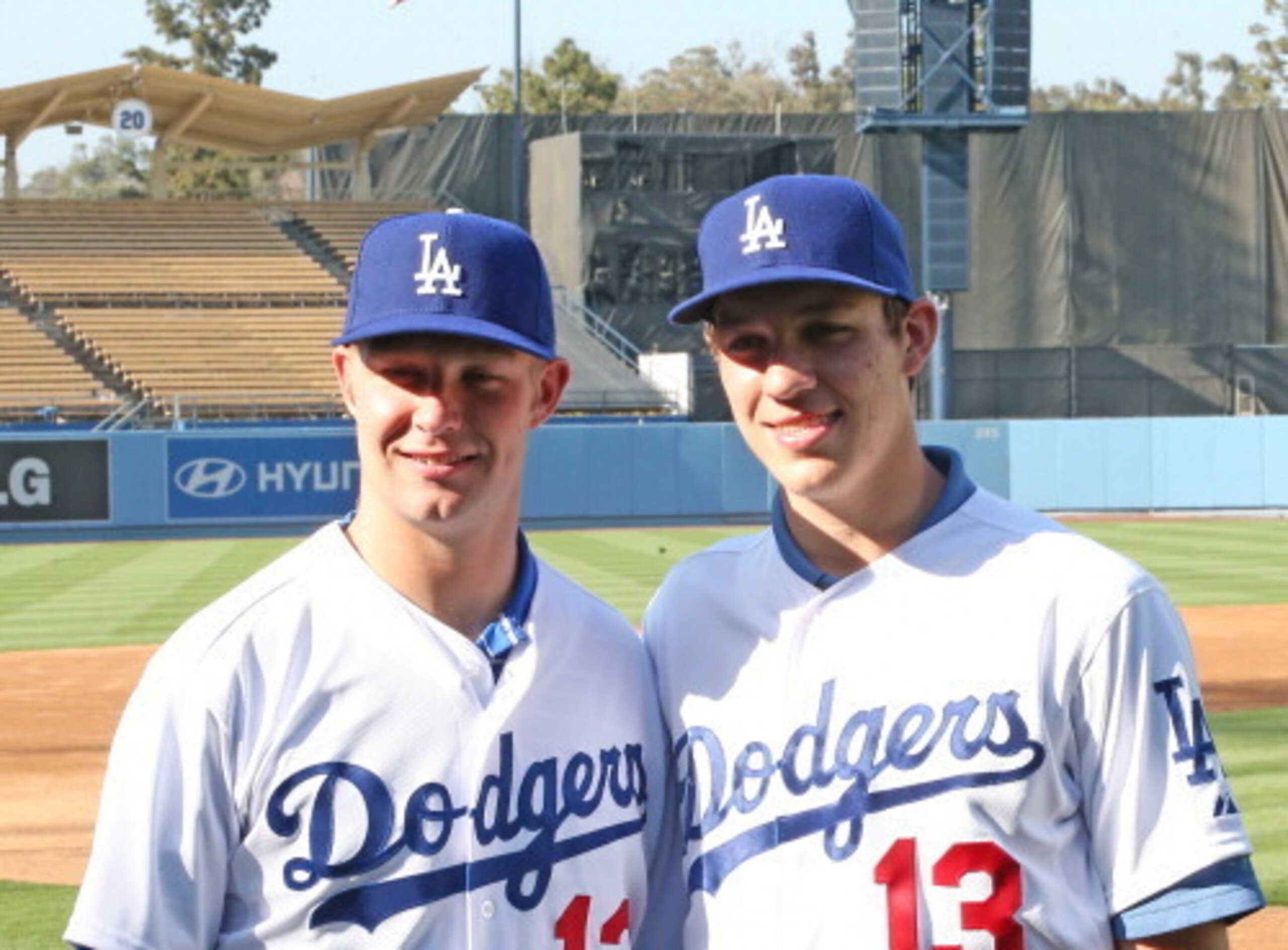 Anderson, left, with Tom Windle
