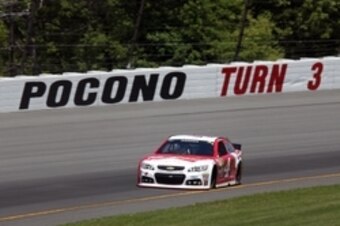 Kevin Harvick during the Pocono 400