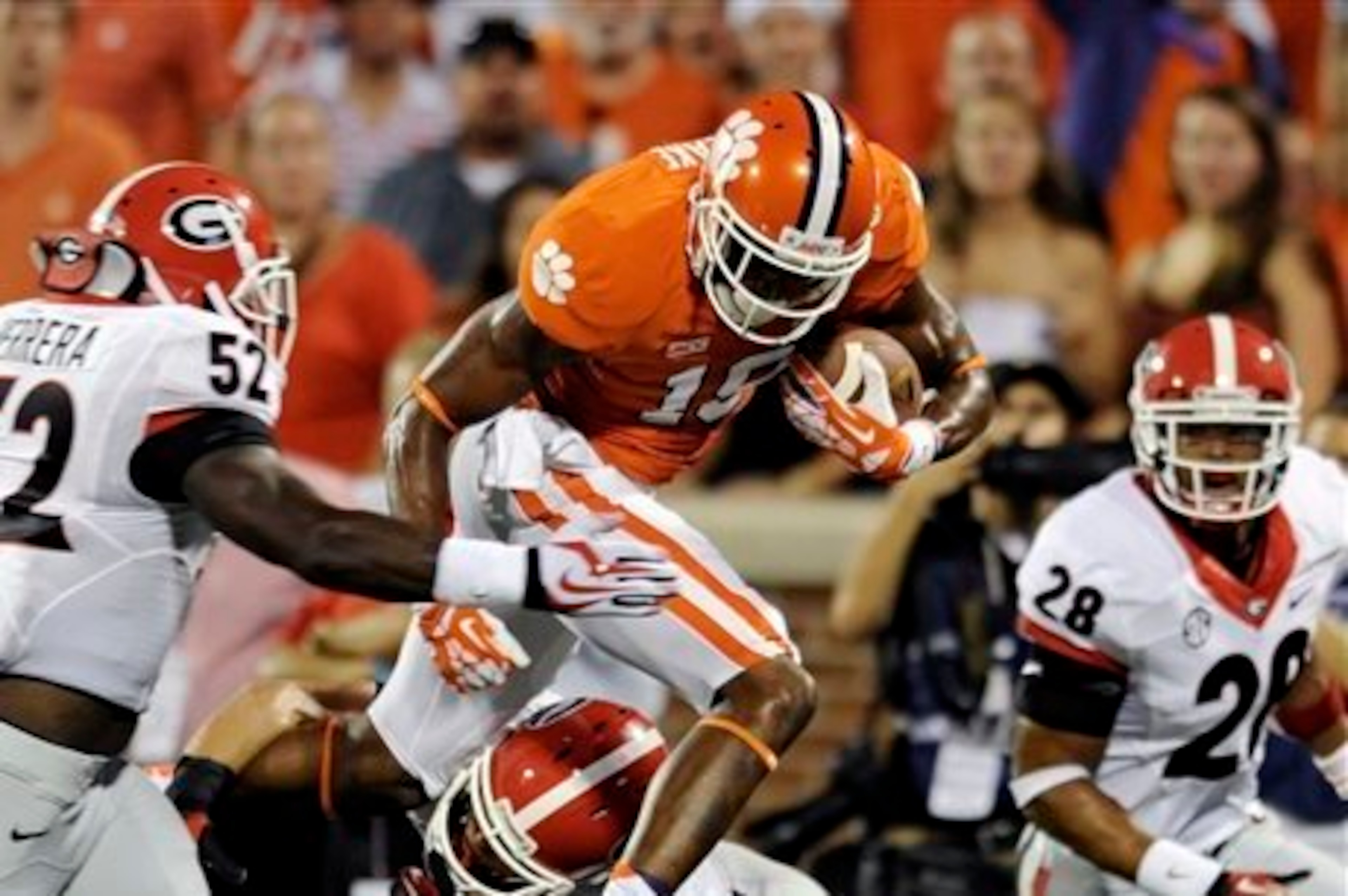 Junior receiver Charone Peake Junior receiver Charone Peake