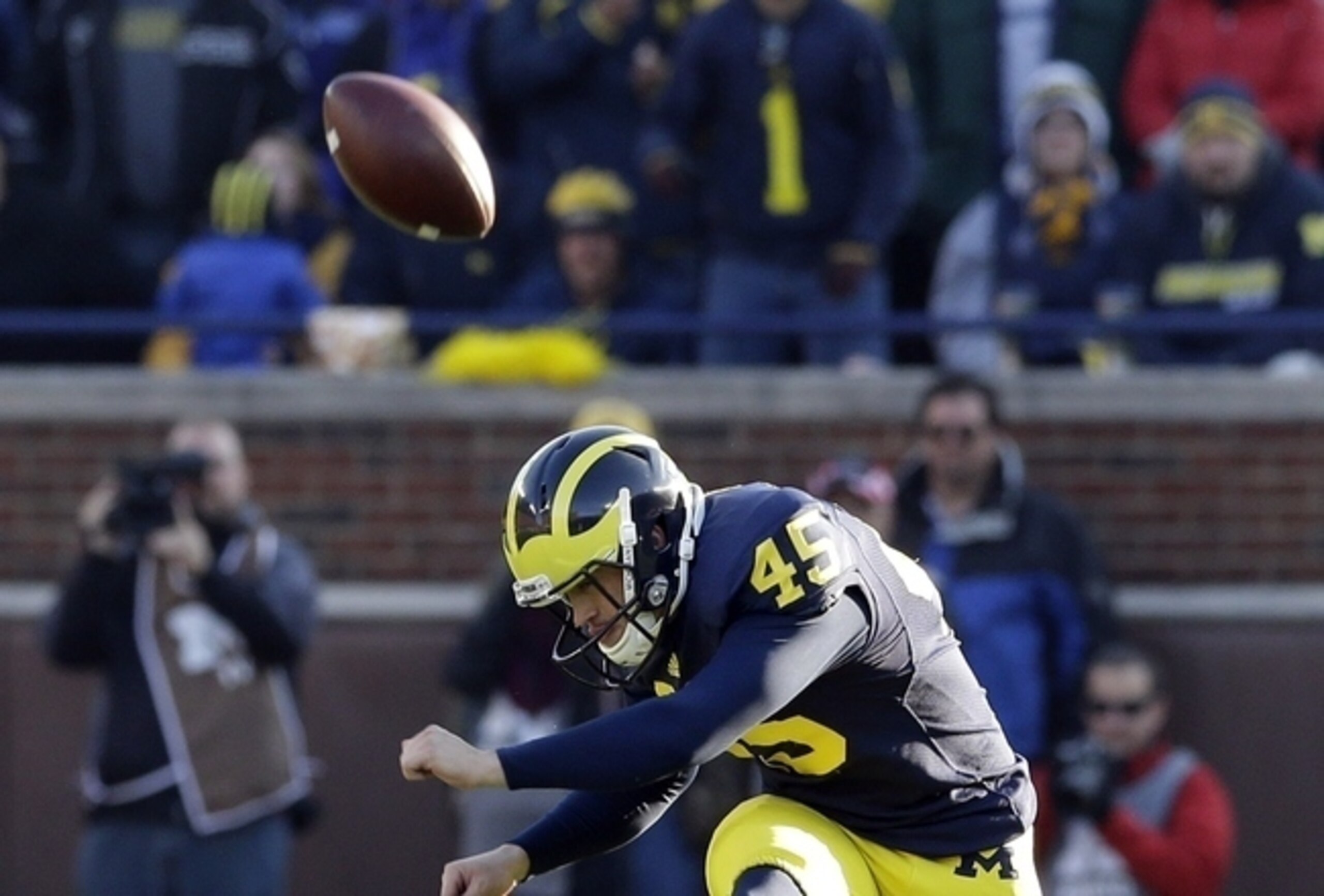 Matt Wile should be the field-goal and kickoff man this season.