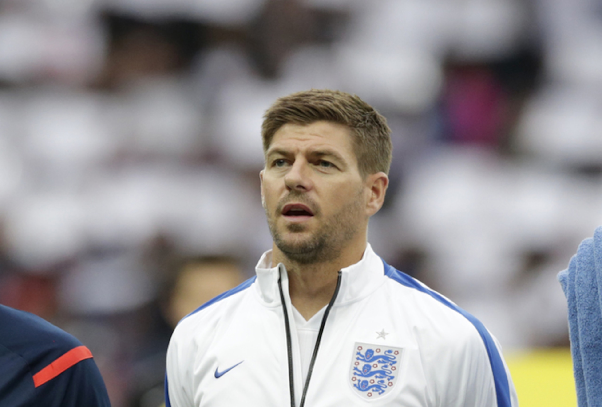 England captain Steven Gerrard.