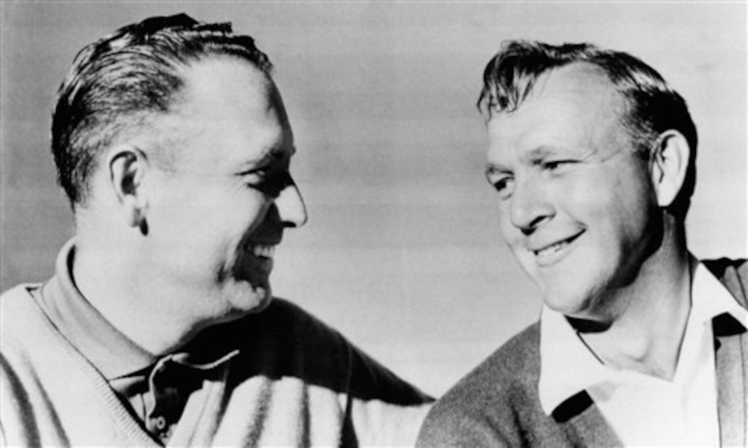 Billy Casper and Arnold Palmer