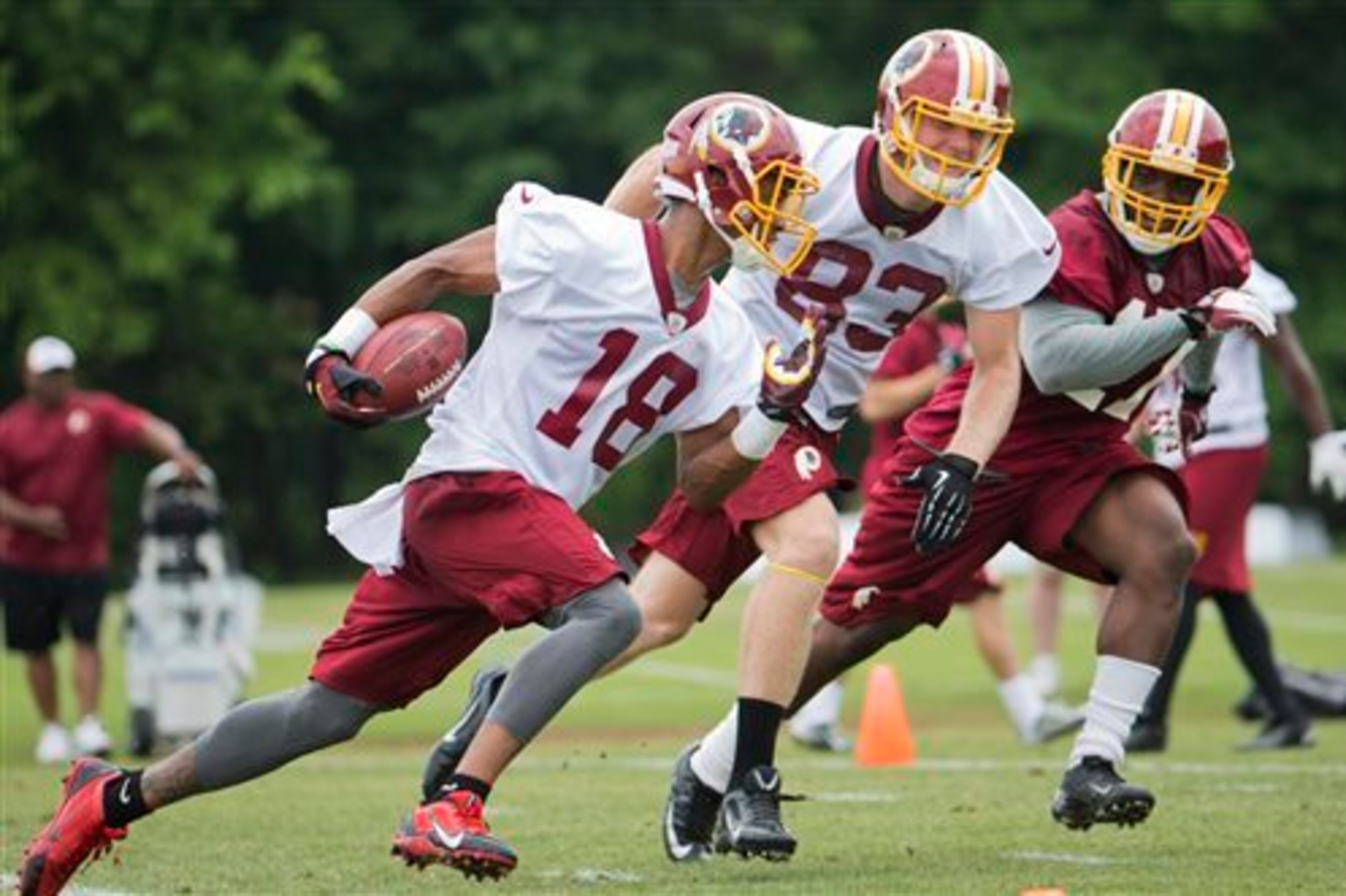 Organized Team Activities have given fans their first real taste of a Jay Gruden-led Washington team. Organized Team Activities have given fans their first real taste of a Jay Gruden-led Washington team.