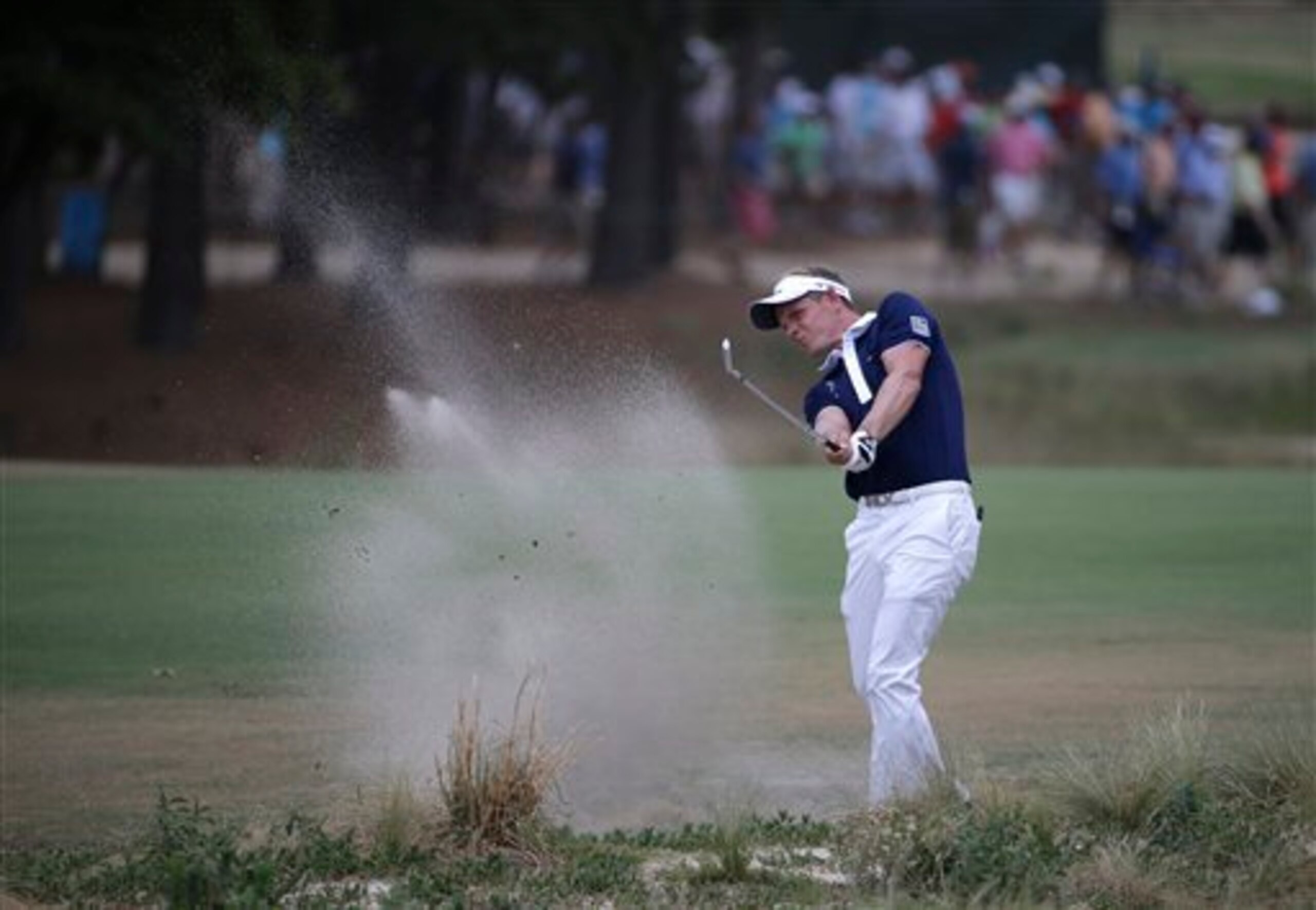 Luke Donald, a former No. 1 player in the world, isn't playing like that now.