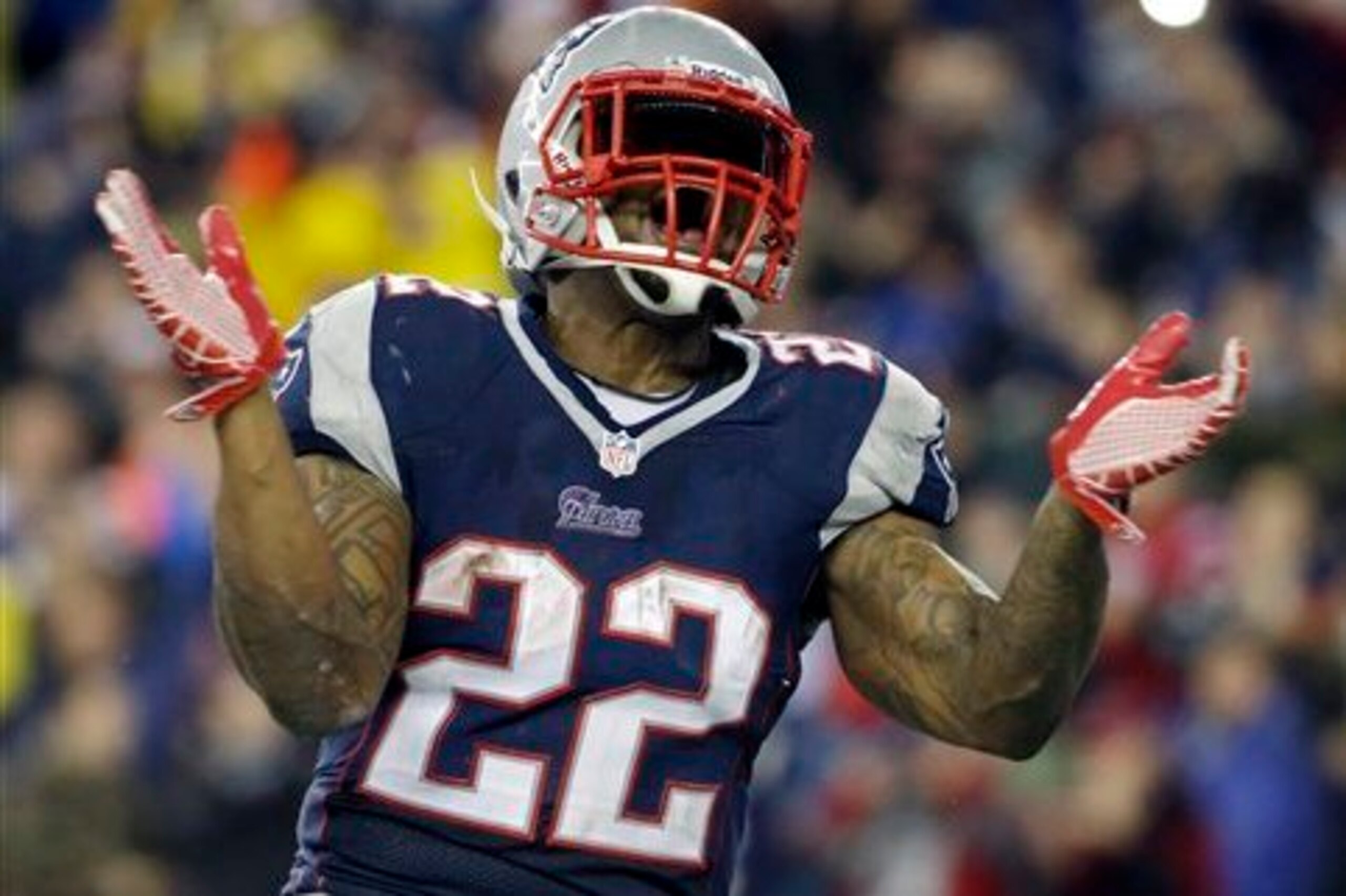 Stevan Ridley is among the players under the most pressure next season.
