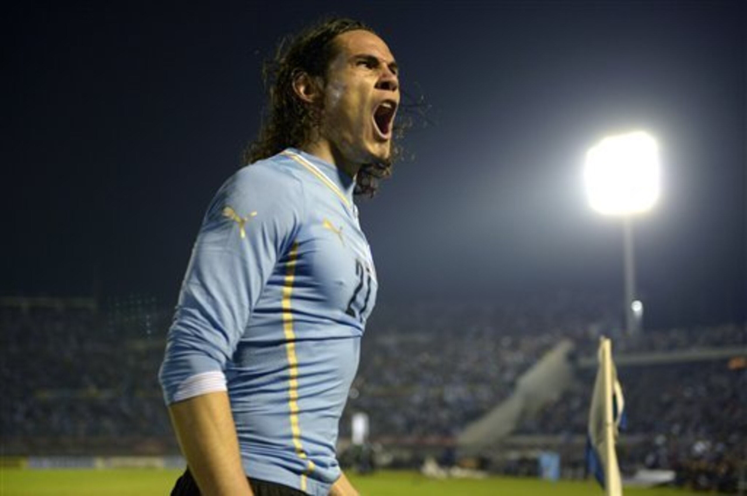 He won't come cheap but Edinson Cavani is available.