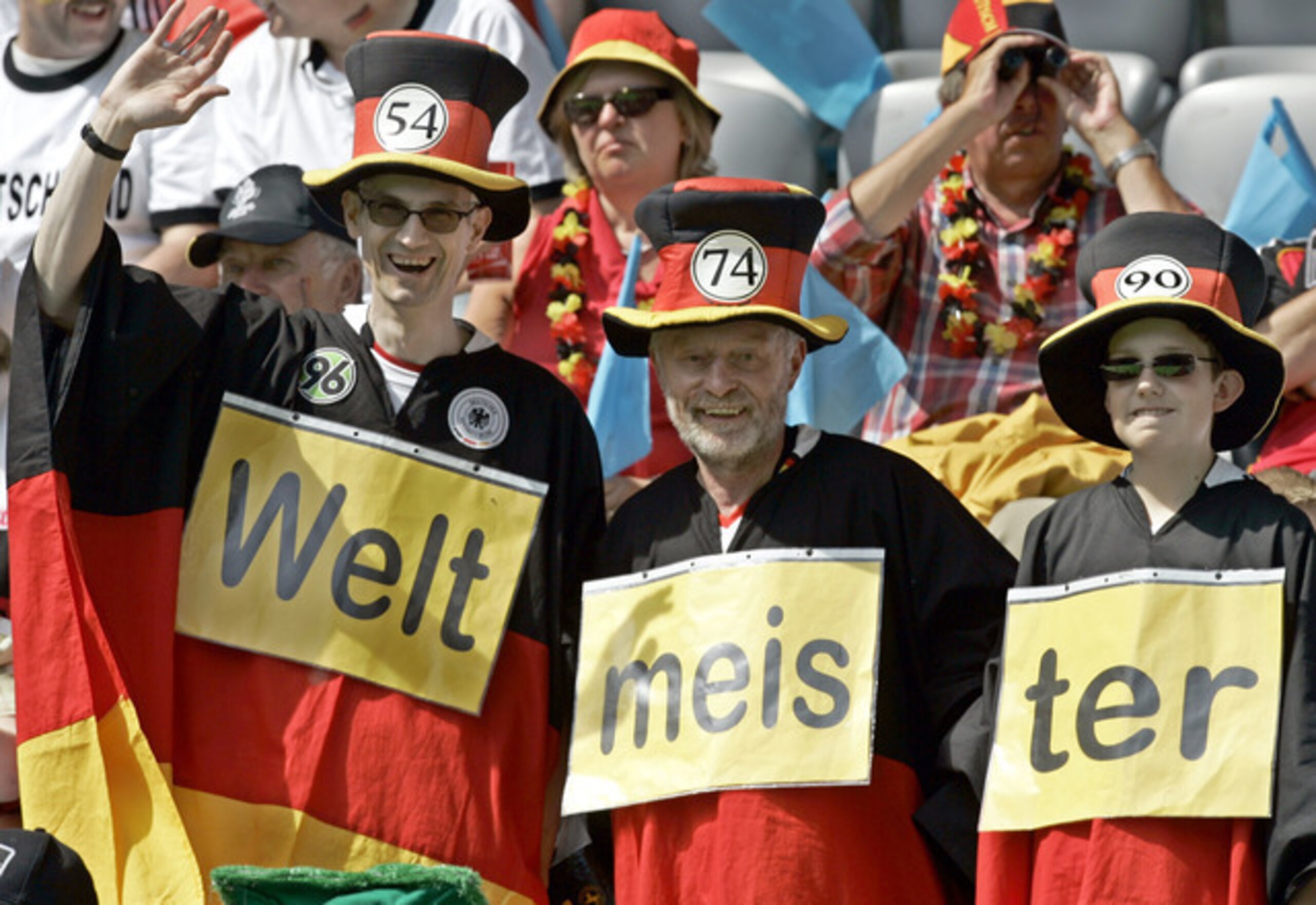 World Champions 1954, 1974, 1990. World Champions 1954, 1974, 1990.