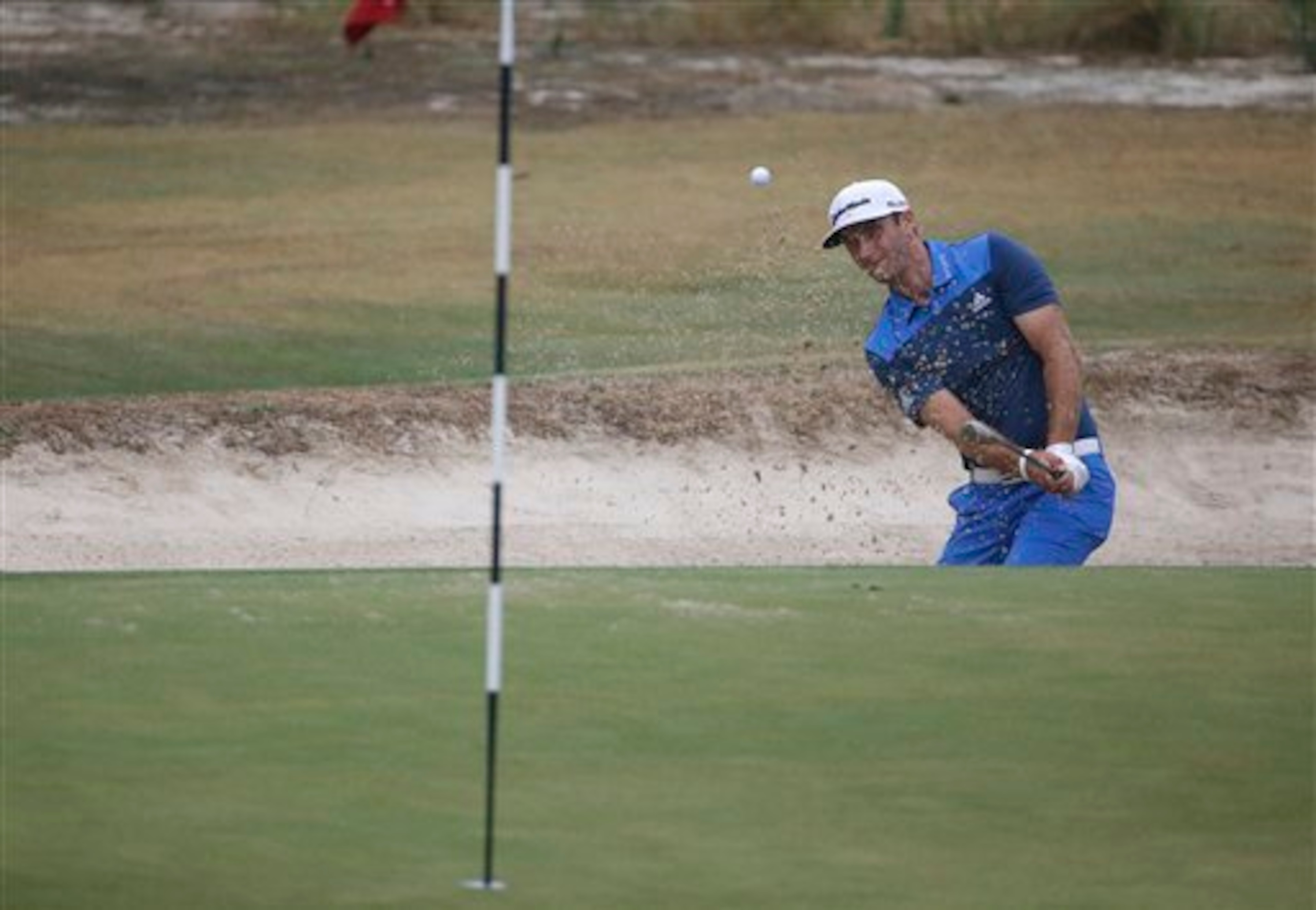 Dustin Johnson will need all of his game to remain a contender. Dustin Johnson will need all of his game to remain a contender.