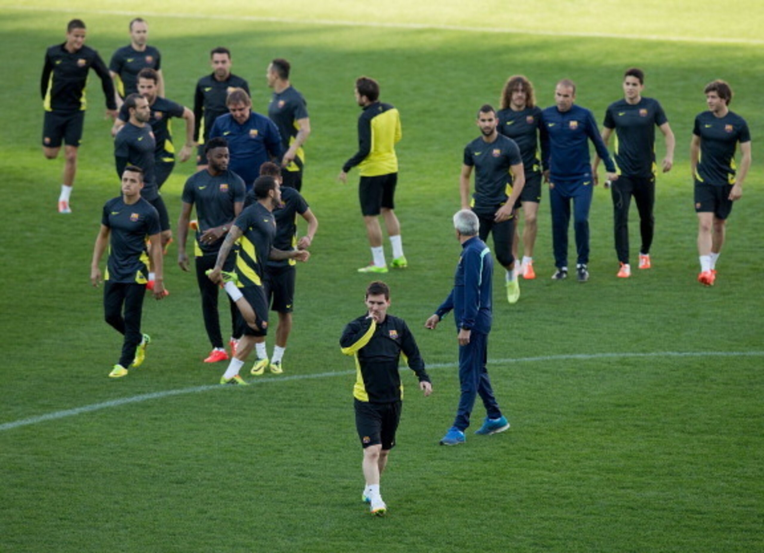 Barcelona need to get intensity back into their training.