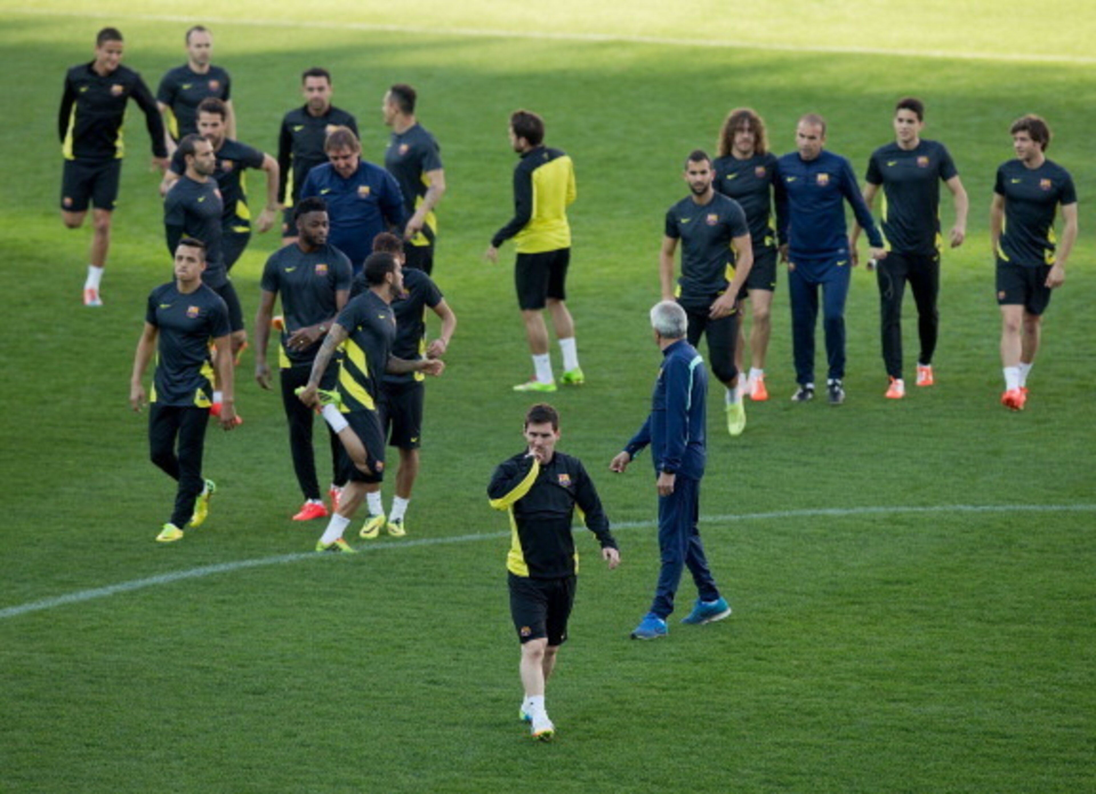 Barcelona need to get intensity back into their training. Barcelona need to get intensity back into their training.