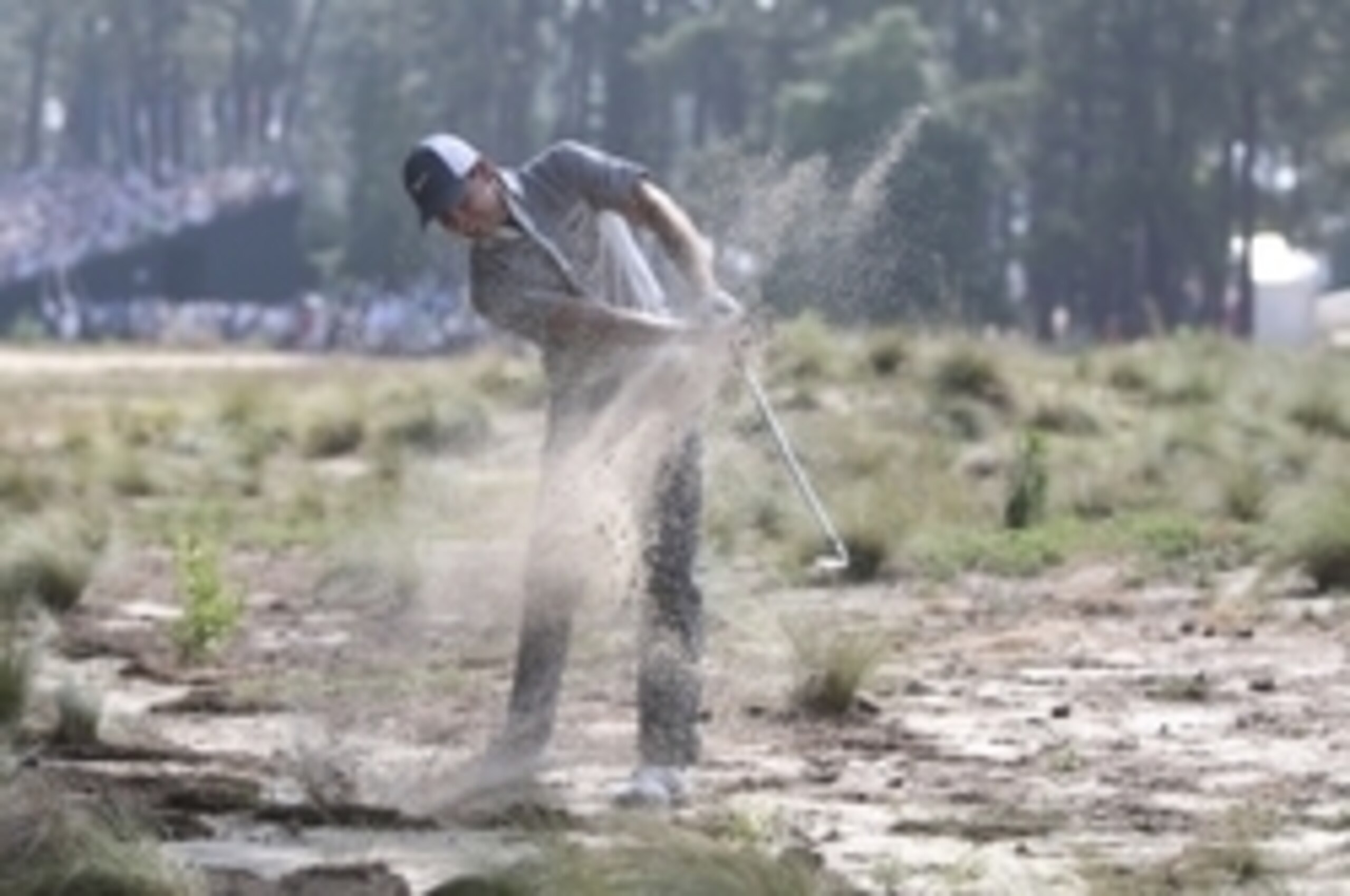 Charl Schwartzel struggled with the new layout of Pinehurst No. 2.