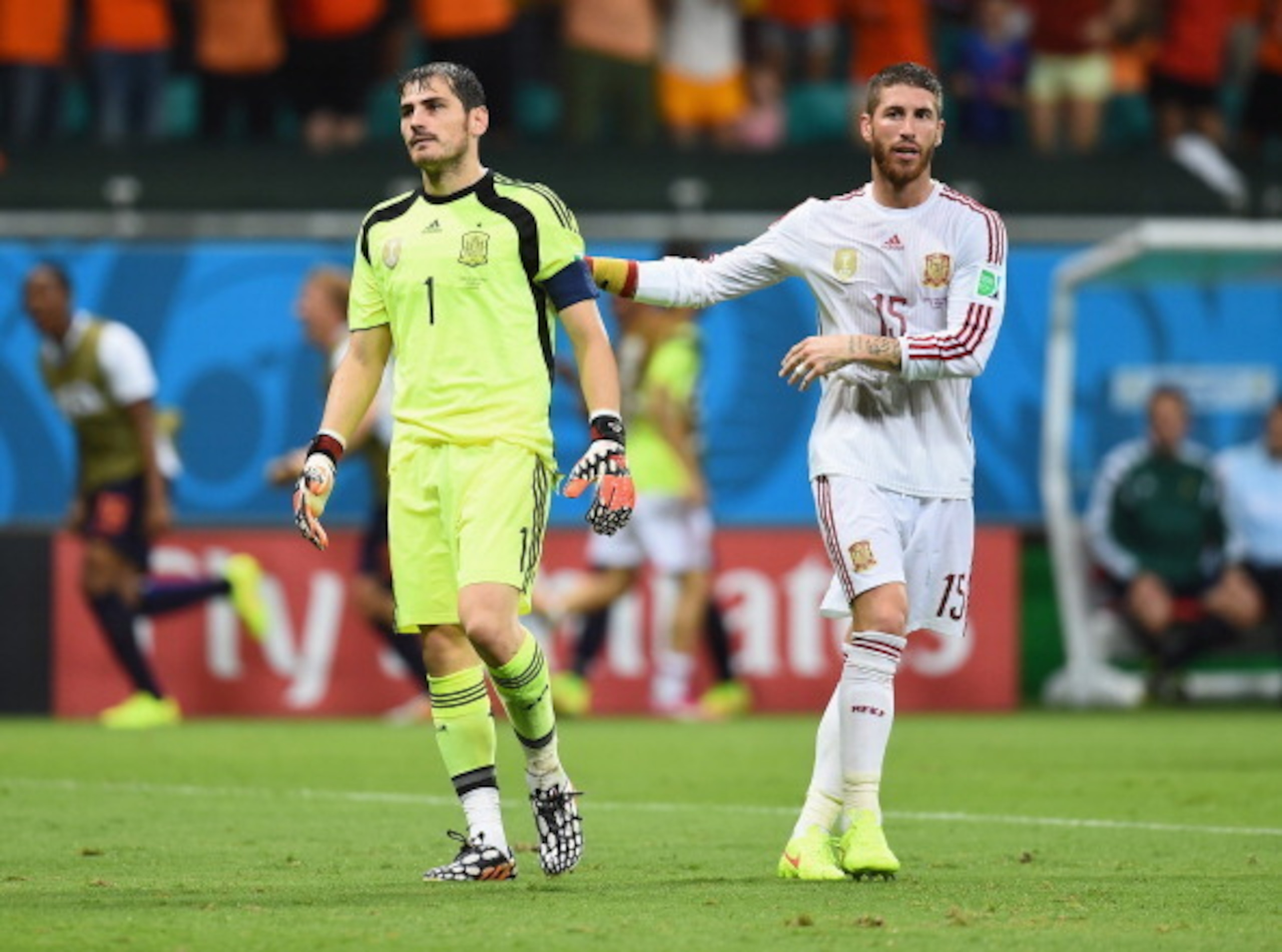 Ramos did not work well with Pique. Ramos did not work well with Pique.