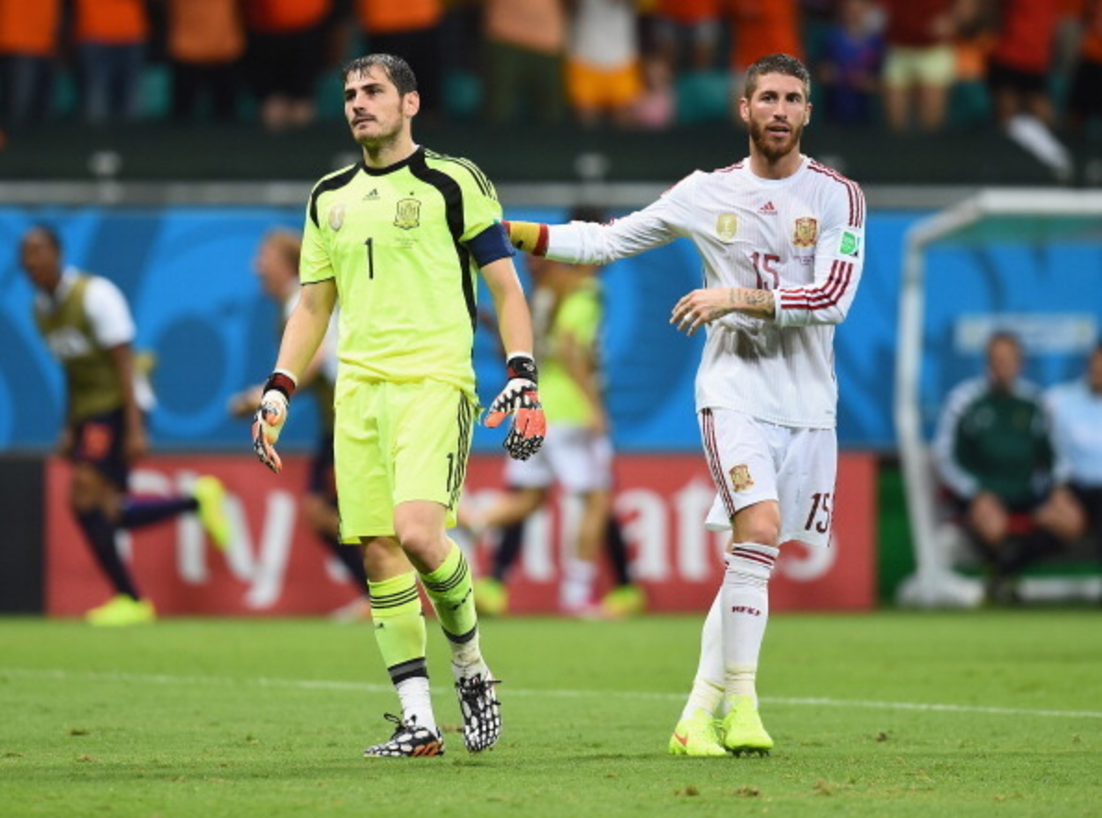 Ramos did not work well with Pique.