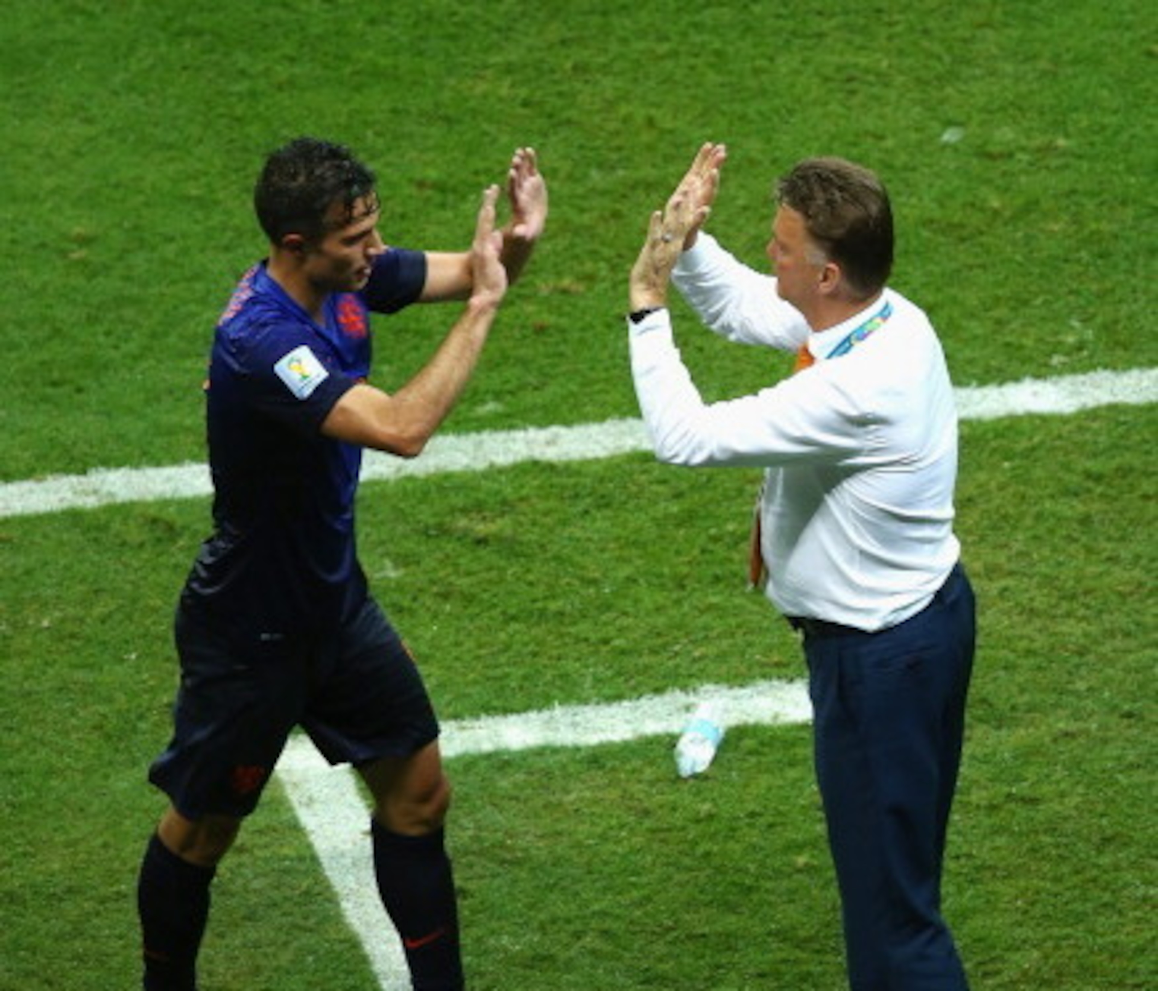 Van Persie and Van Gaal could be a good combo.