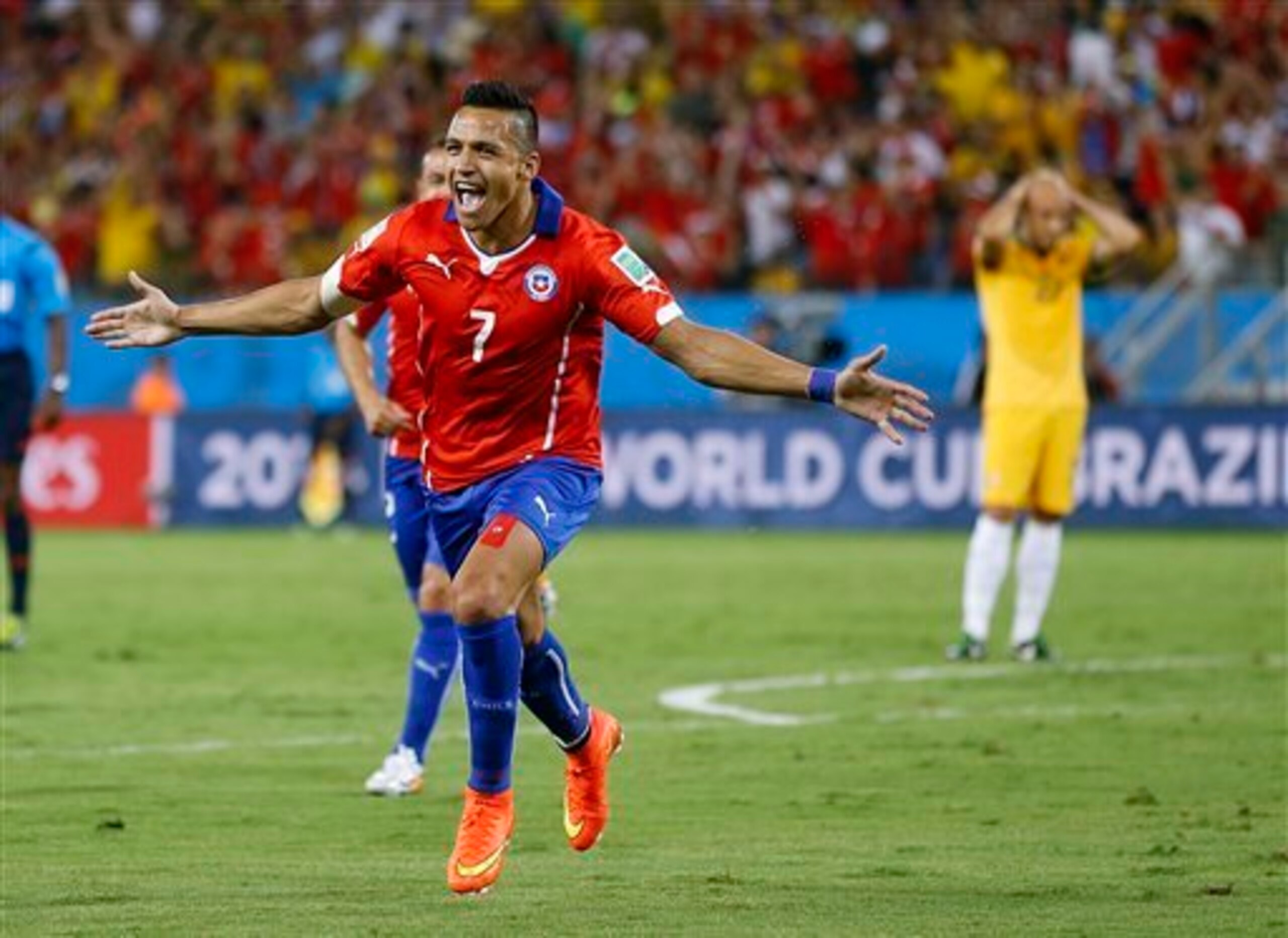 Alexis Sanchez was at his brilliant best for Chile in their match against Australia.