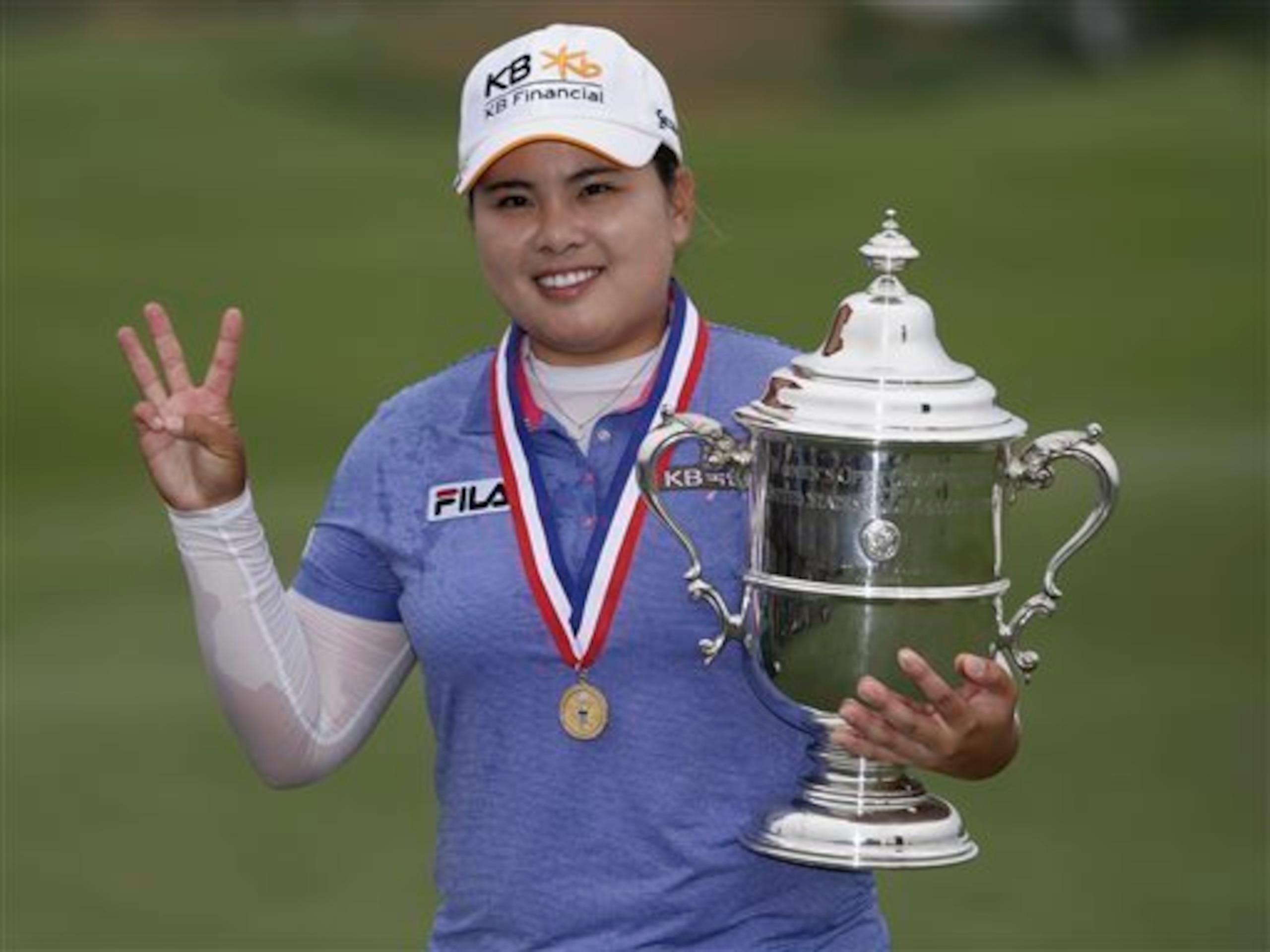 Inbee Park won three consecutive majors in 2013.