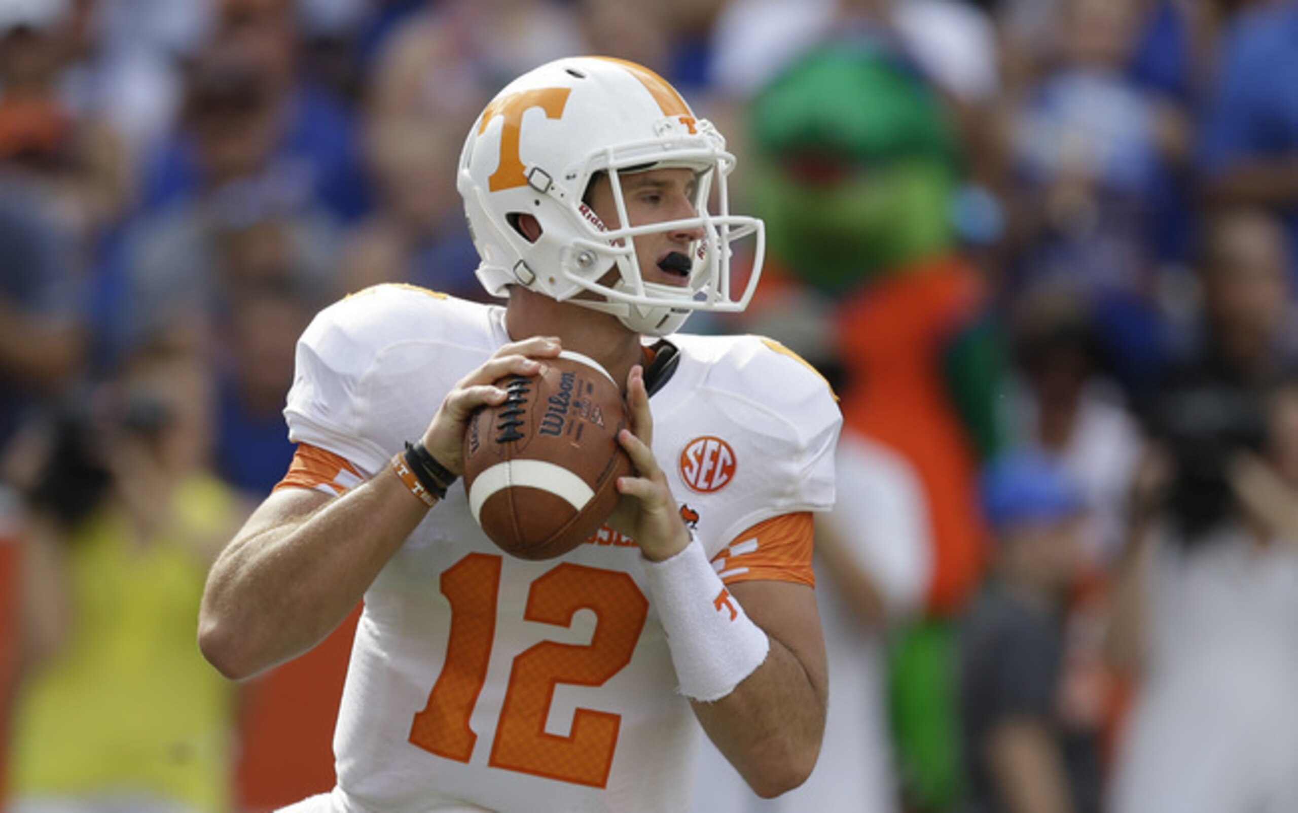 Nathan Peterman provides depth in the quarterback battle, but little else.
