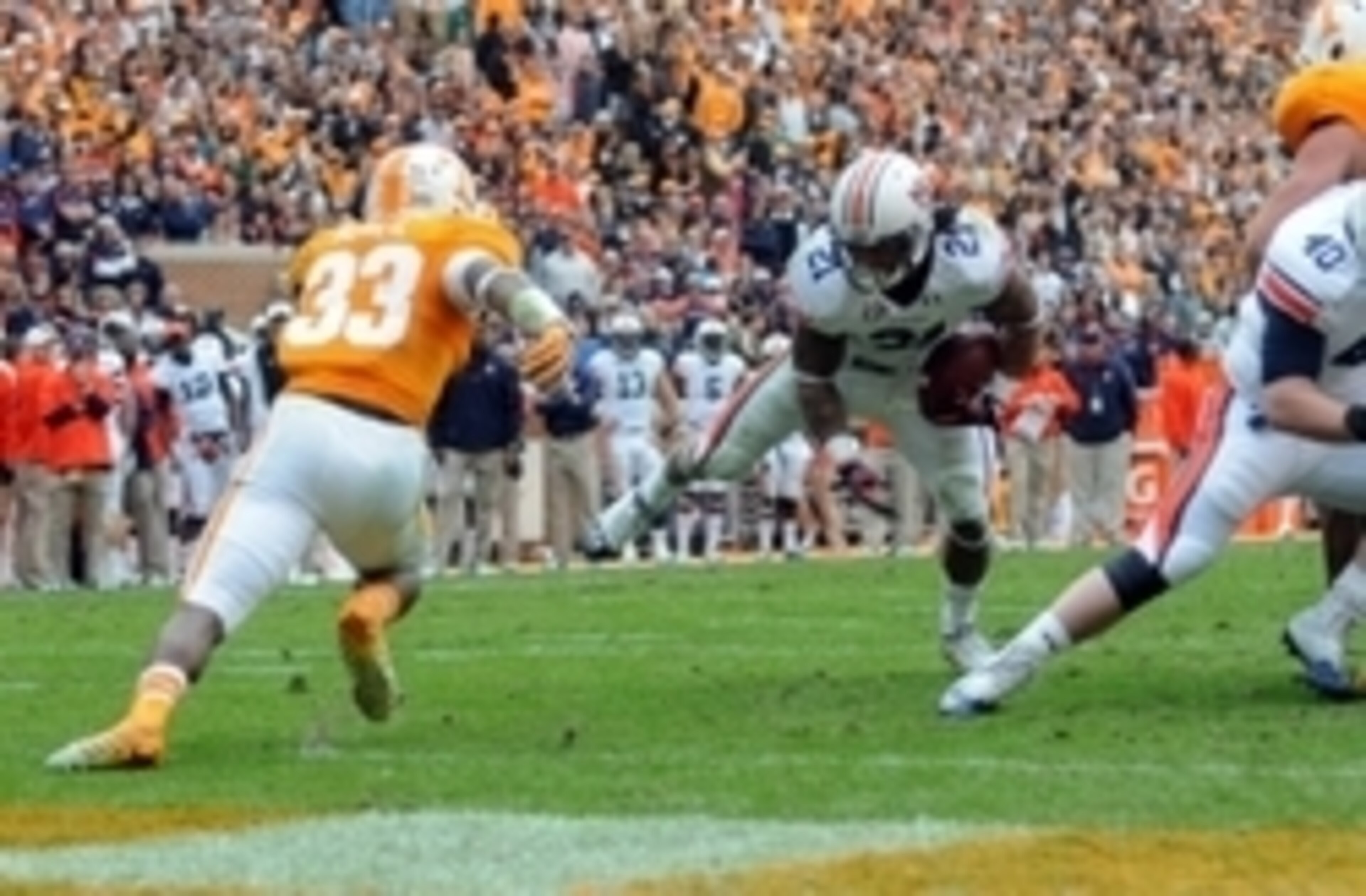 Tennessee safety LaDarrell McNeil has started each of his first two seasons, but he is in danger of being over-recruited.