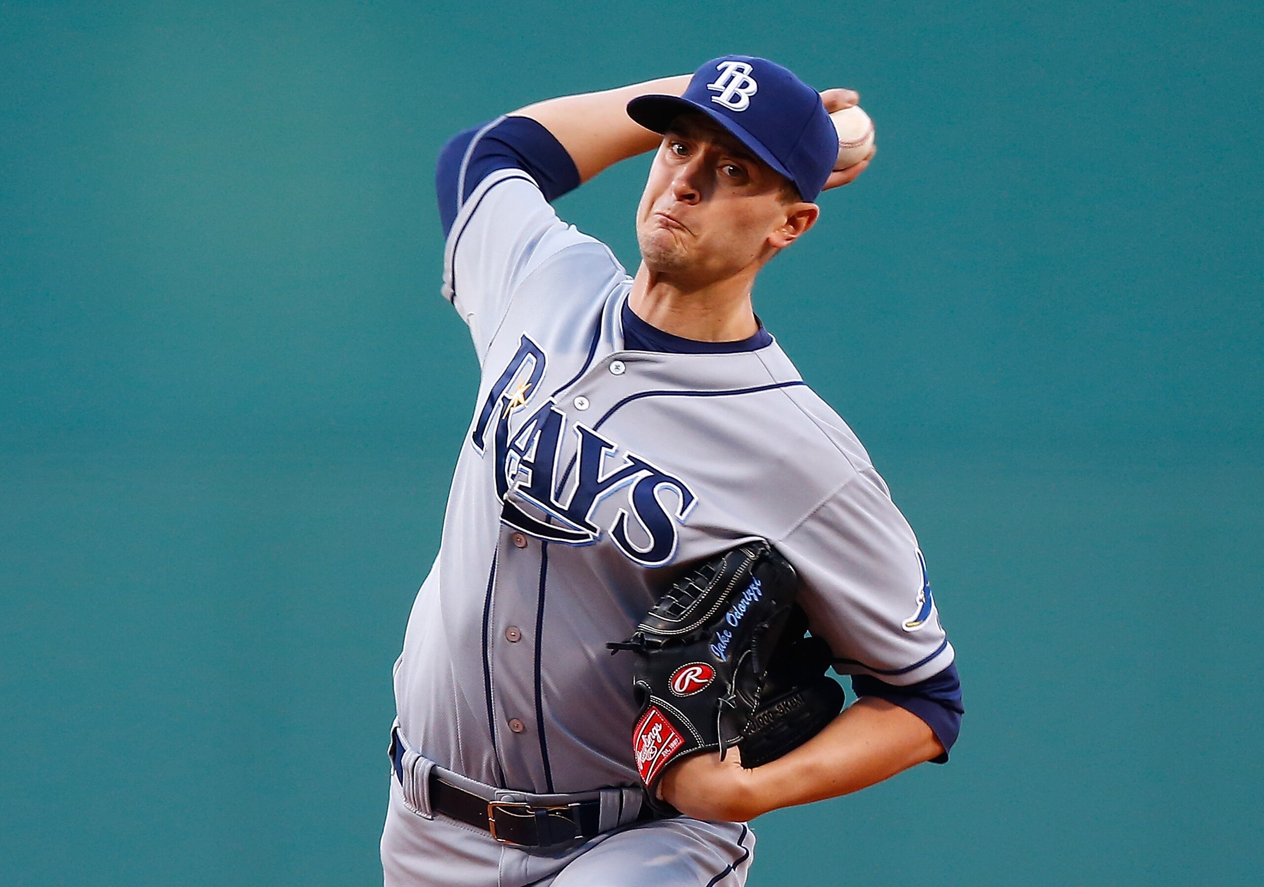 It doesn't show up in his win-loss record or ERA, but Jake Odorizzi is having a promising season.