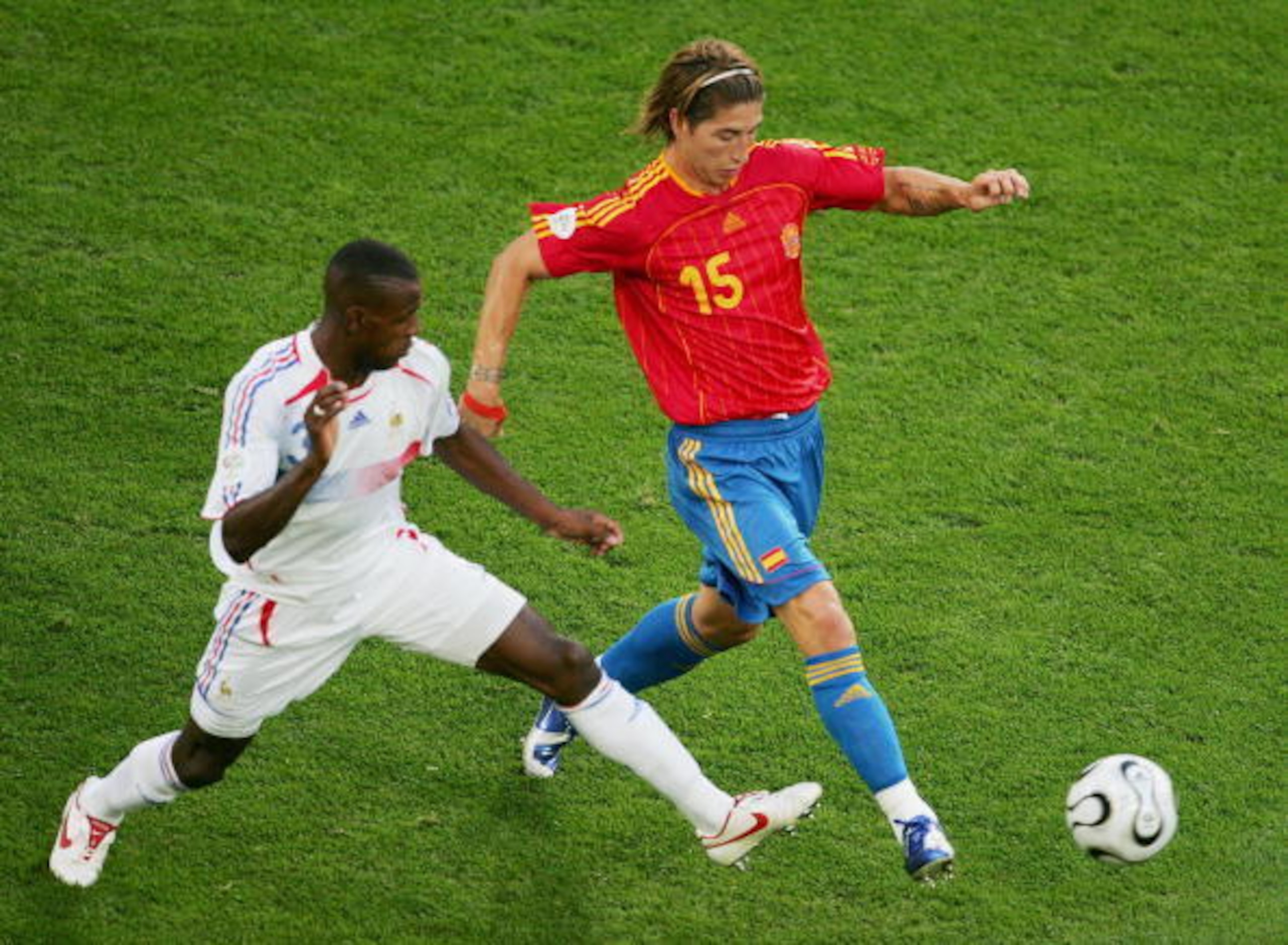 Sergio Ramos at the 2006 World Cup.