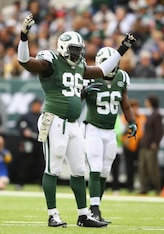 No. 96 Wilkerson celebrates.