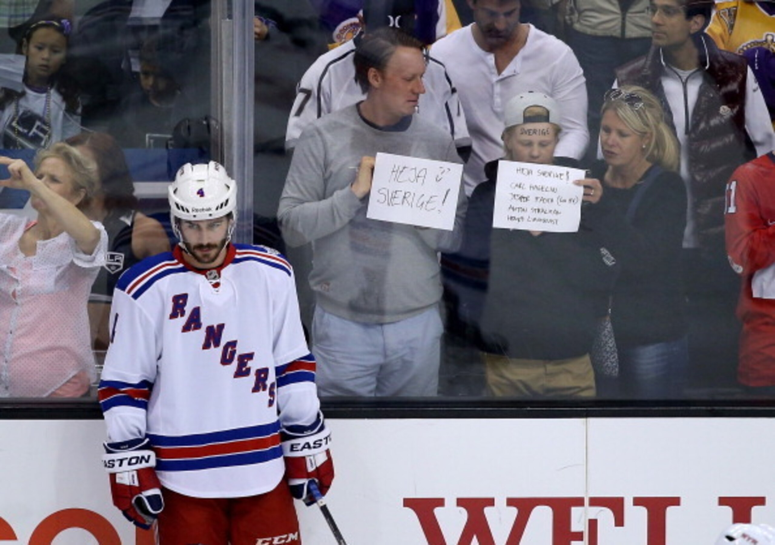 New York Rangers Defenseman Raphael Diaz.