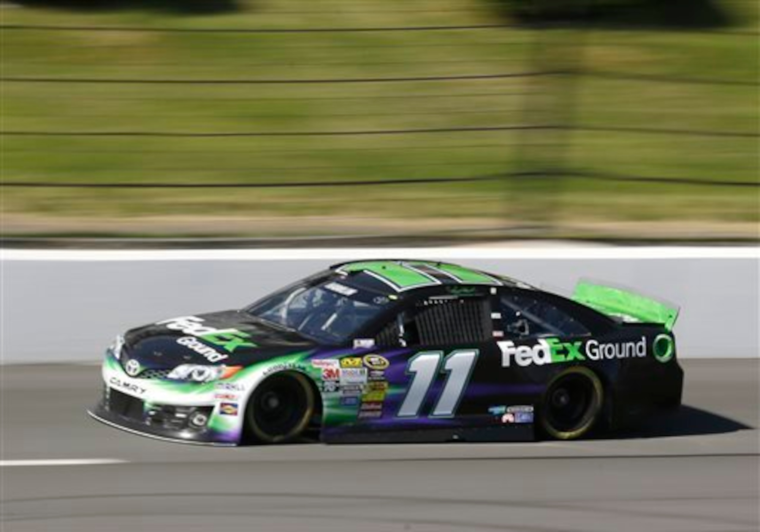 Denny Hamlin has delivered one win in his No. 11 FedEx Toyota, but not much else.