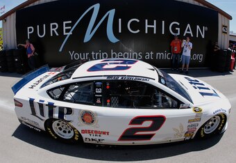 Brad Keselowski is a pure racer, and his competitiveness has been front and center in his No. 2 Ford in 2014.