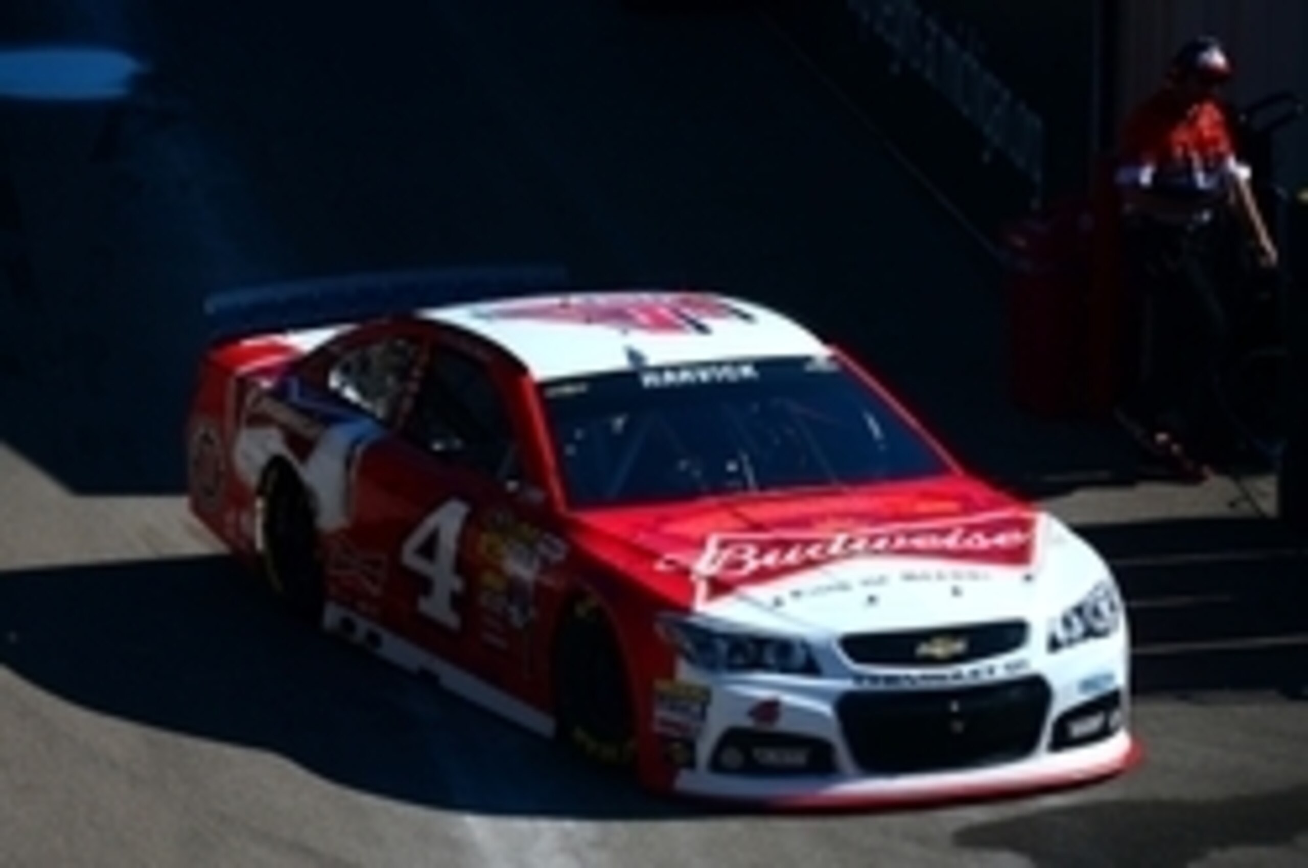 Kevin Harvick has been fast in his No. 4 Budweiser Chevrolet most of the season.