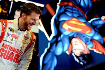 Dale Earnhardt Jr. sure has felt like Superman at times this season -- and rightly so.