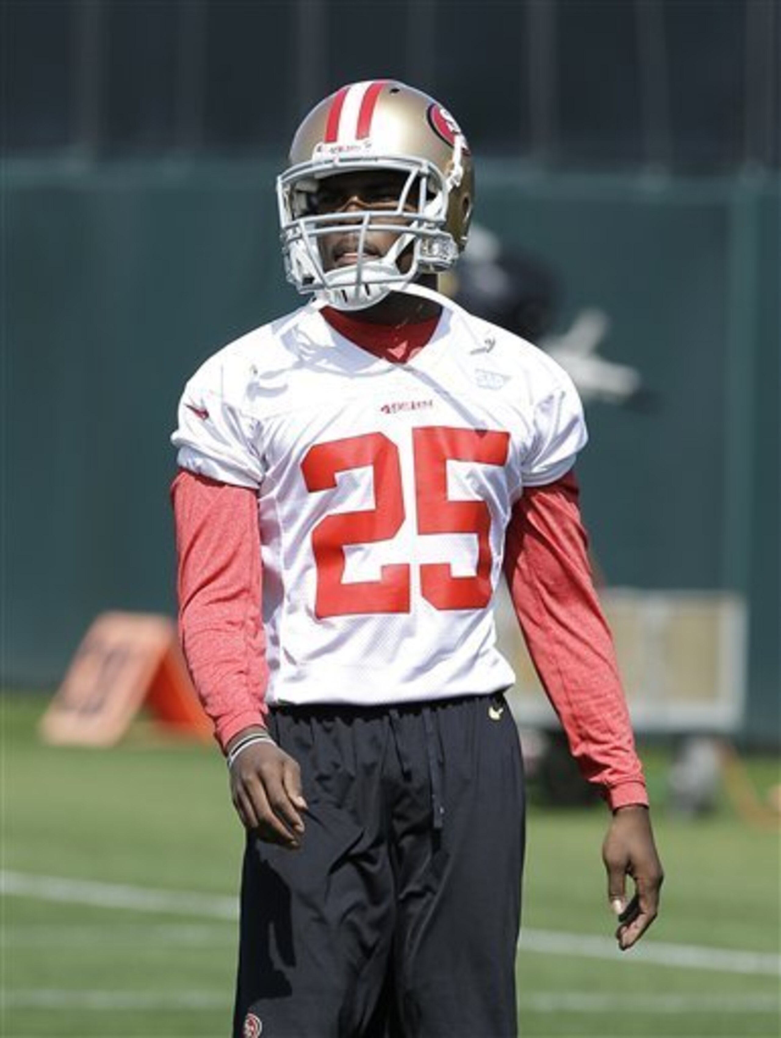 Jimmie Ward has only had limited participation in practice, as he rehabs his foot.