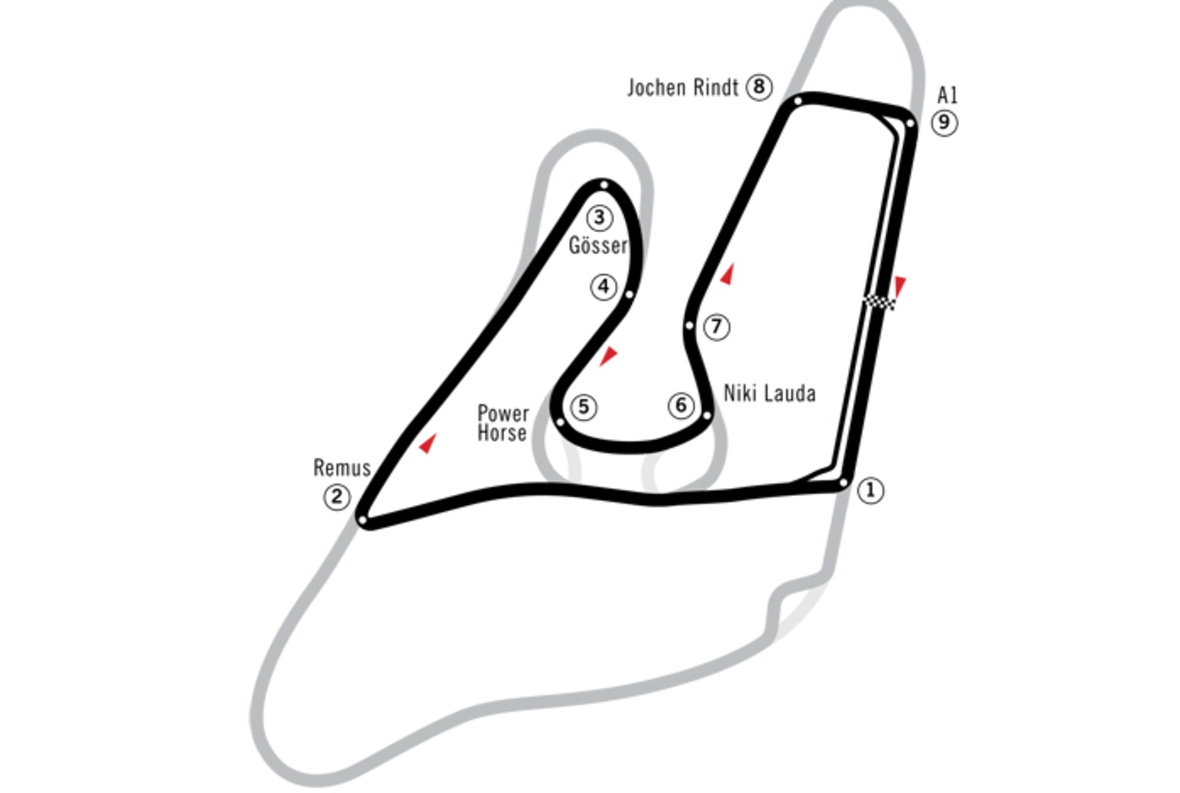 The current circuit is black, the old one grey. The current circuit is black, the old one grey.