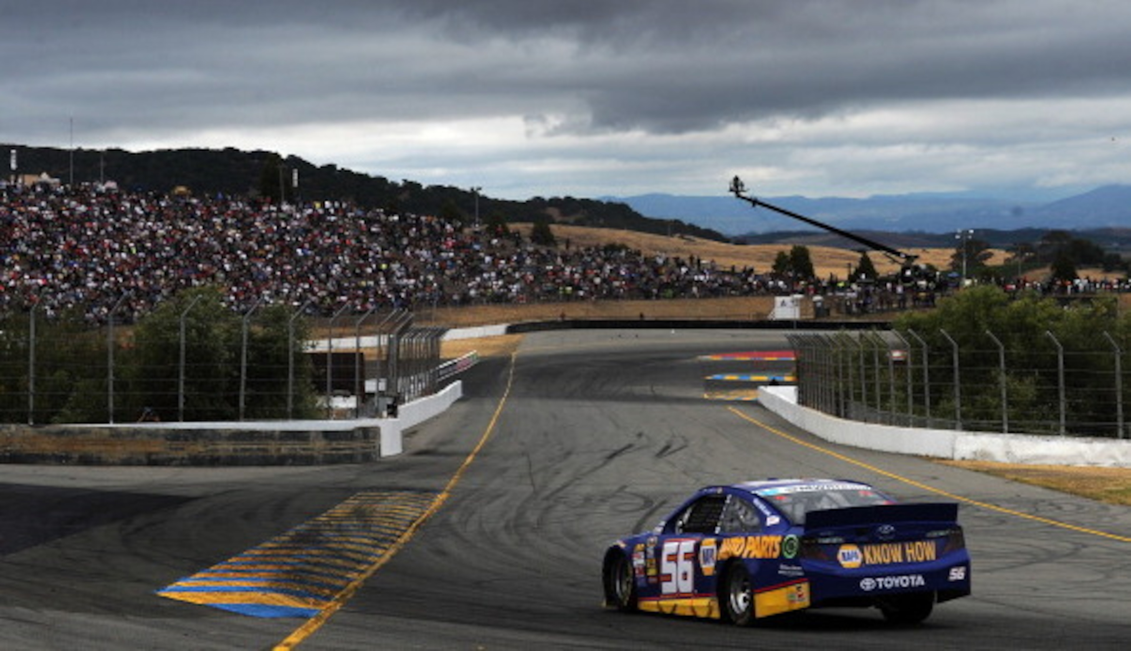 Martin Truex Jr, driving the No. 56 Toyota here, has won at Sonoma and has contended at Watkins Glen.