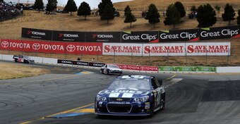 Jimmie Johnson is a great example of how with hard work NASCAR drivers can improve at road-course racing.