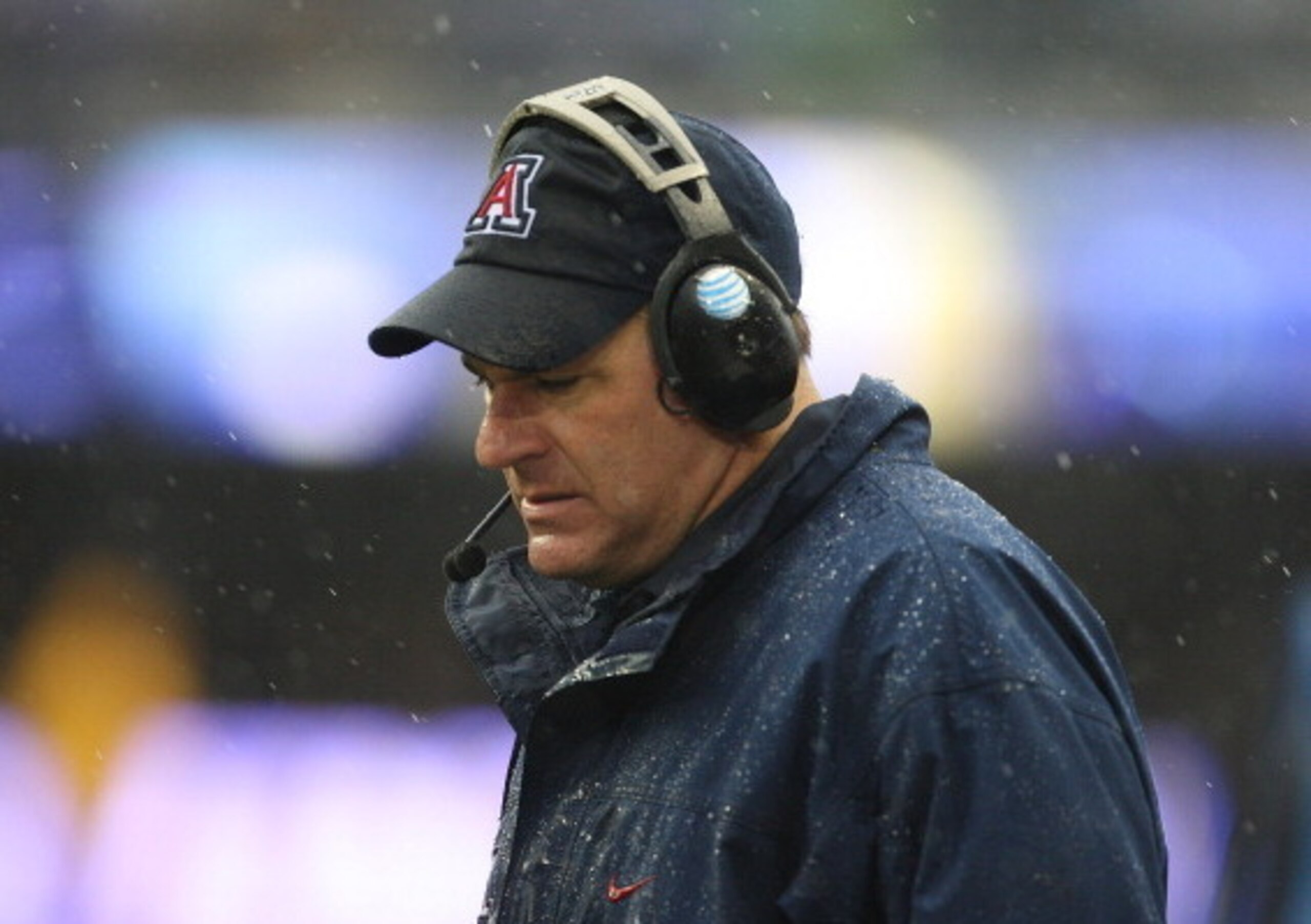 Coach Rich Rodriguez