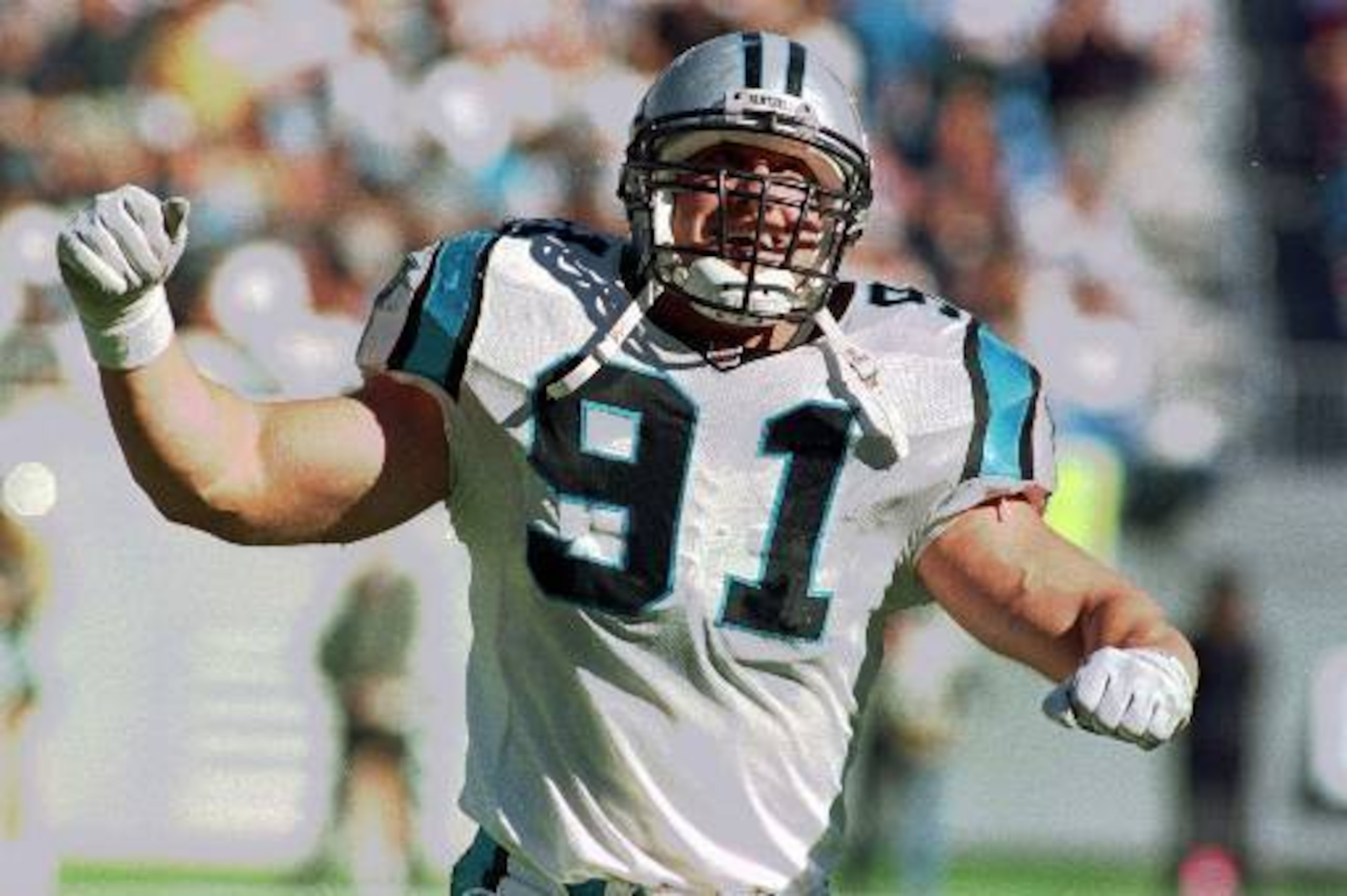 Defensive end Kevin Greene