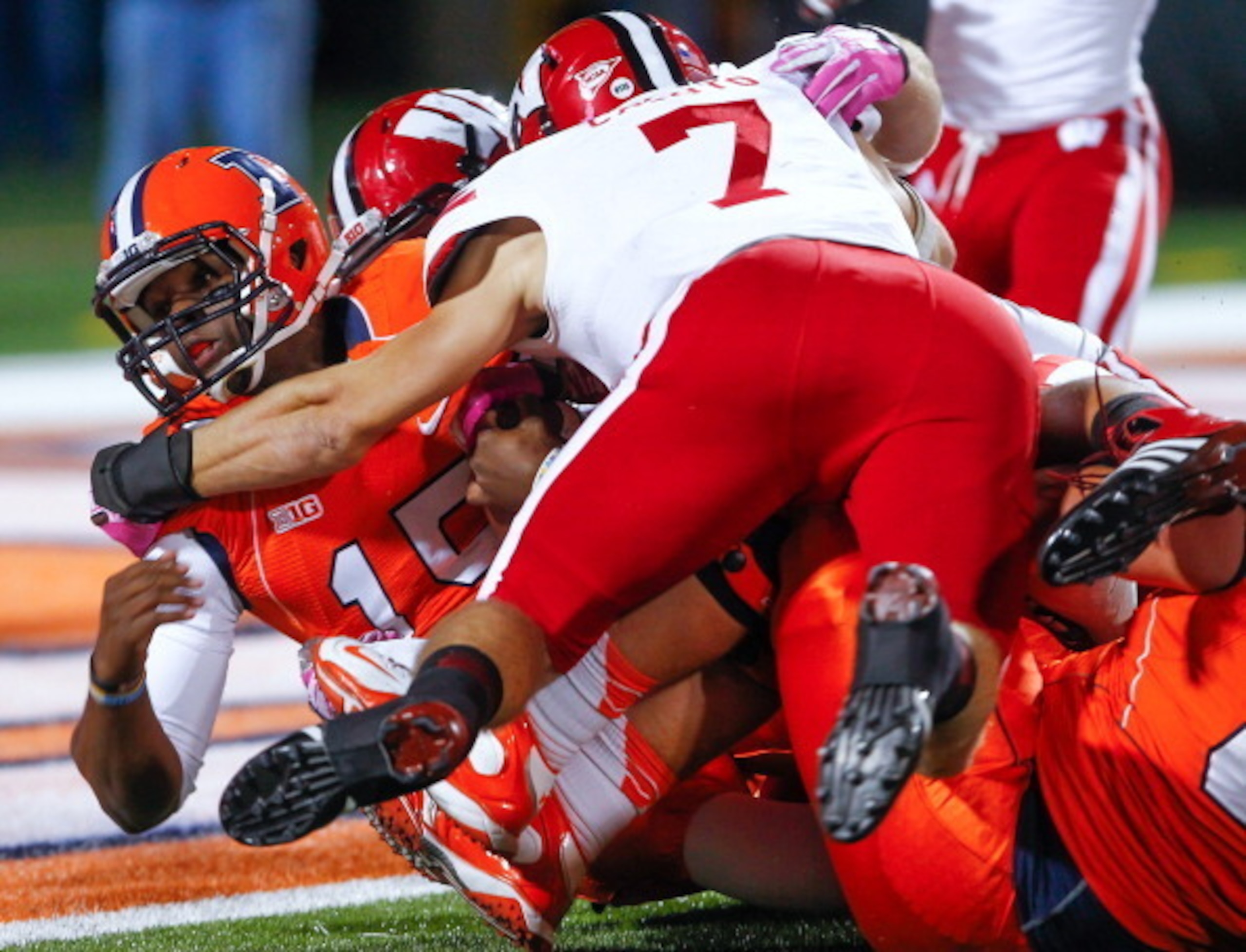 Last year's tilt against Illinois got a bit more interesting once Chris Borland got hurt; however, the Badgers are firmly in control of this matchup.