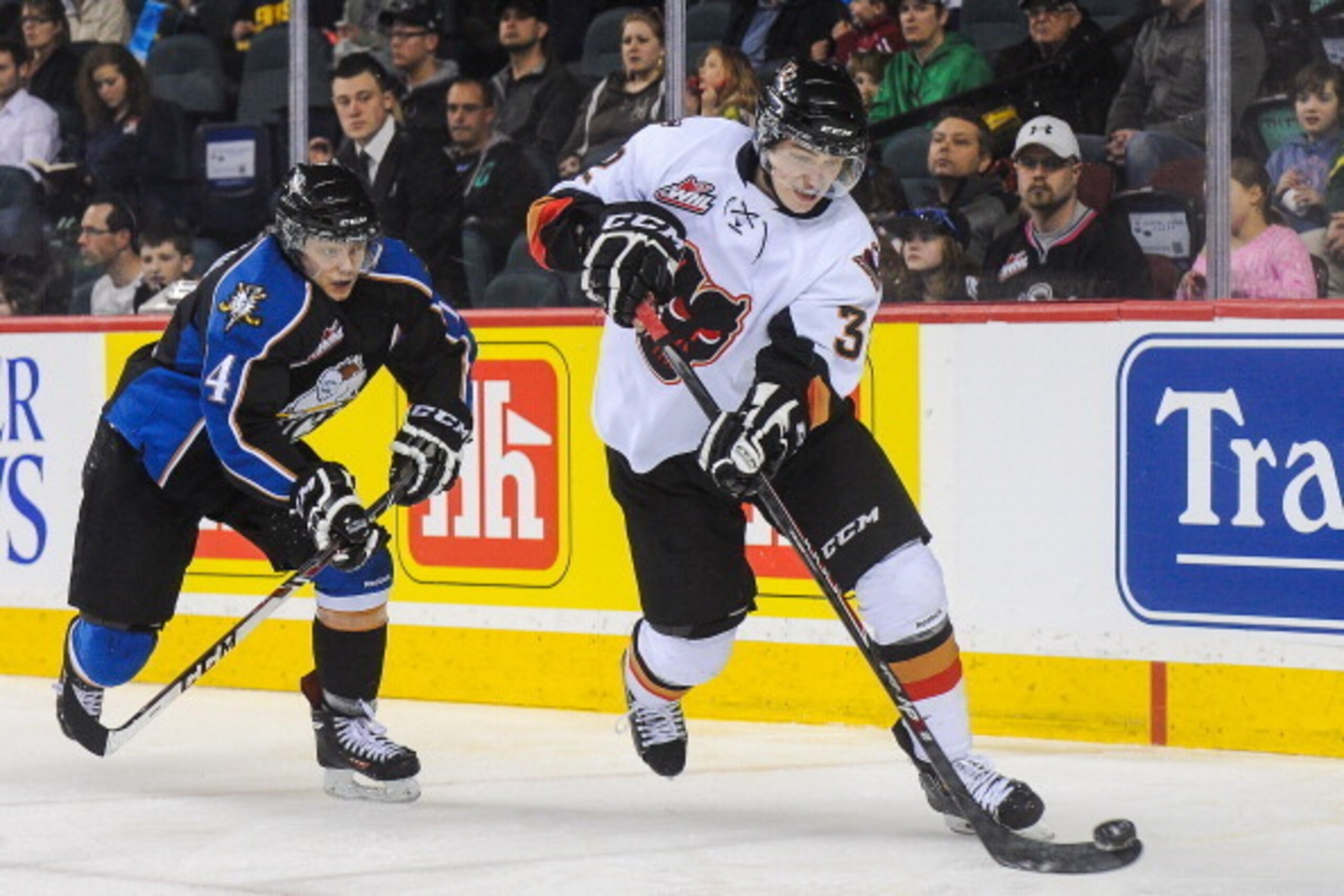 Calgary Hitmen defenseman Travis Sanheim.